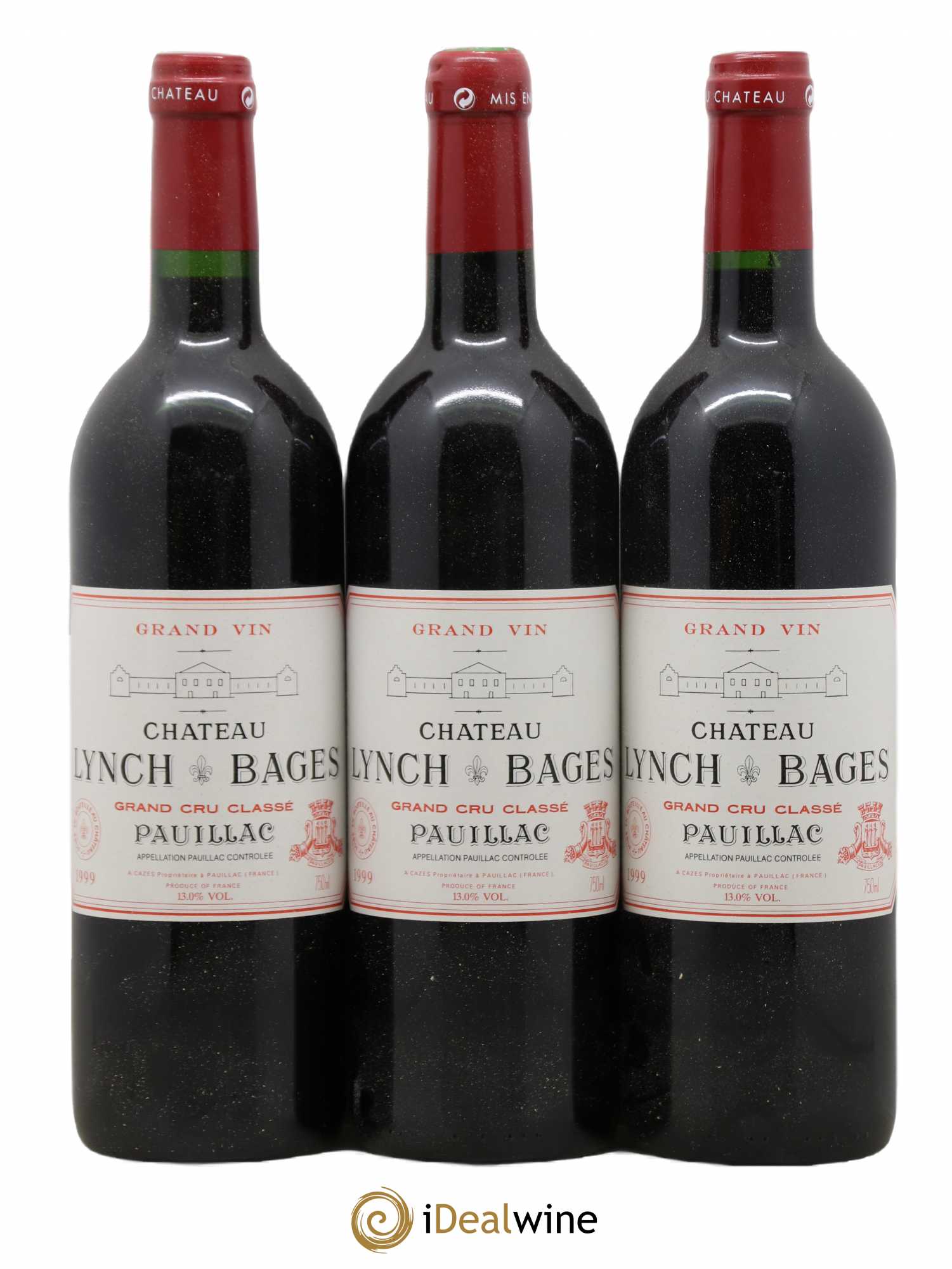 Château Lynch Bages 5ème Grand Cru Classé 1999 - Lot de 12 bouteilles - 1