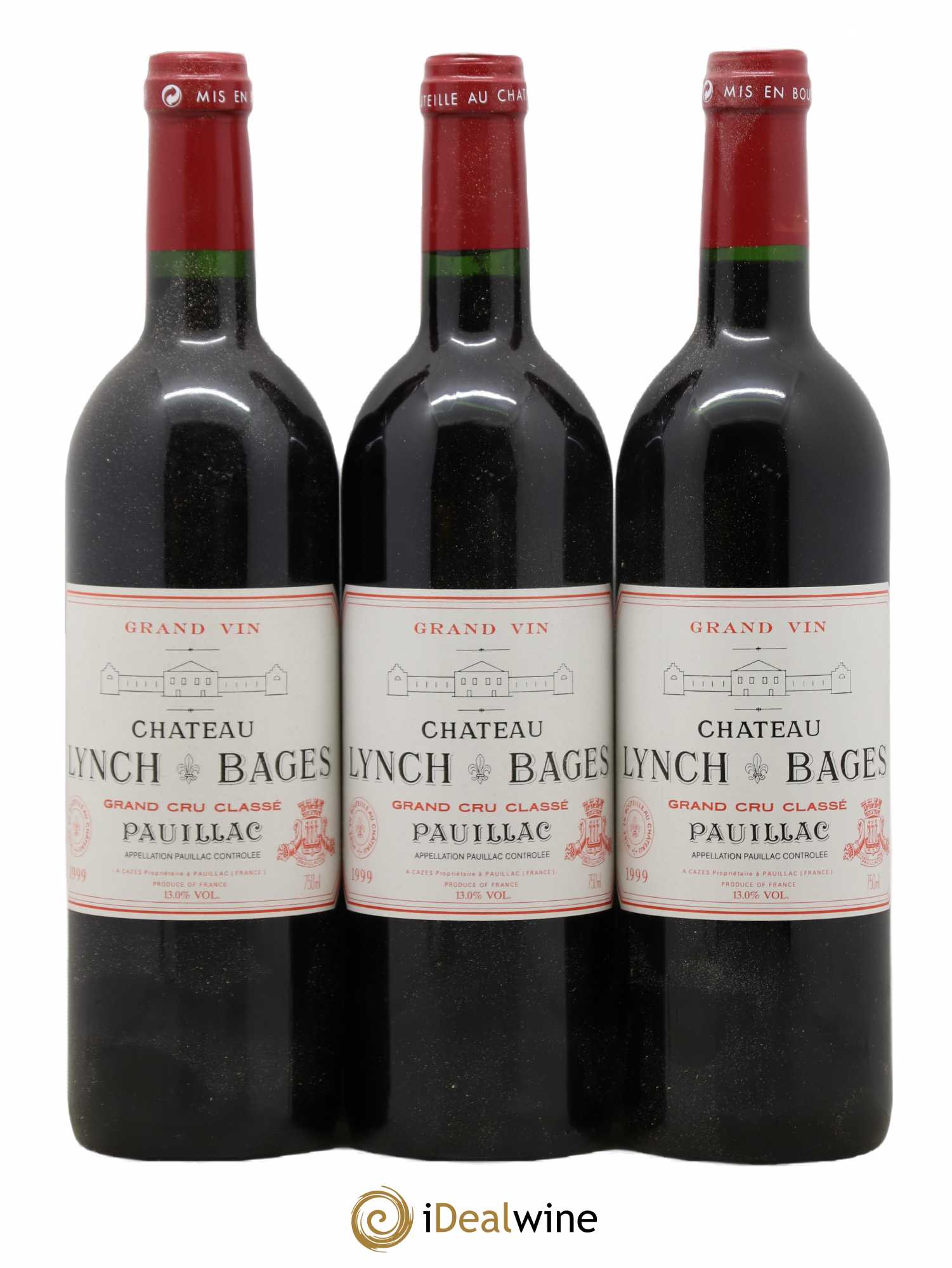 Château Lynch Bages 5ème Grand Cru Classé 1999 - Lot de 12 bouteilles - 2