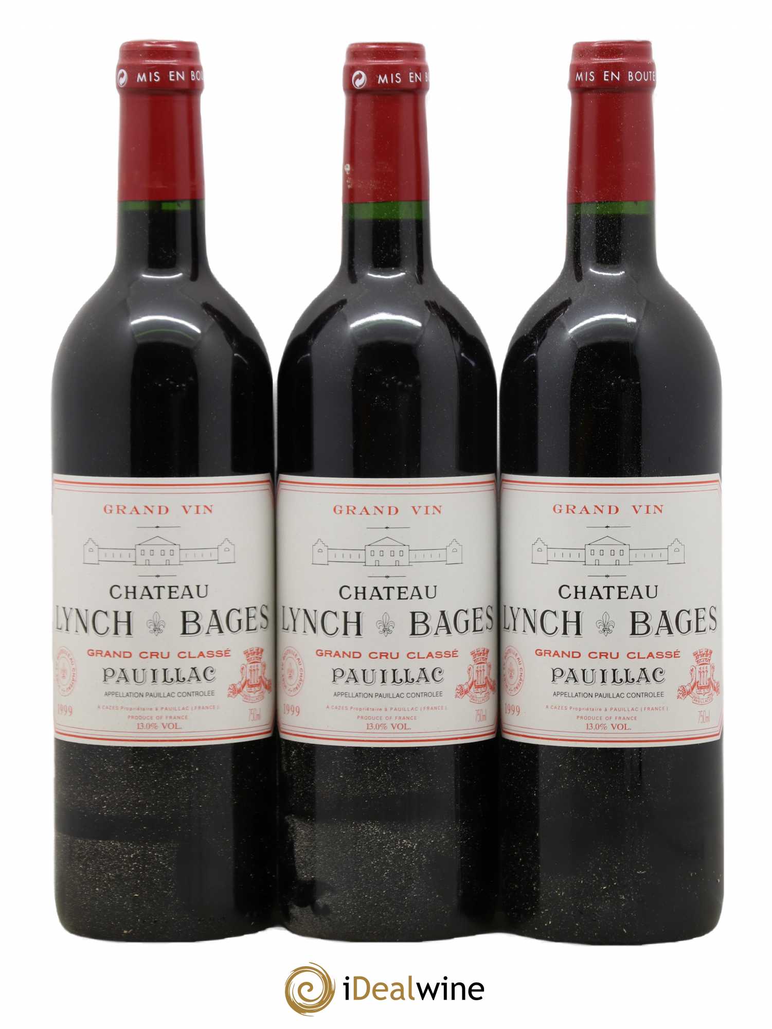 Château Lynch Bages 5ème Grand Cru Classé 1999 - Lot de 12 bouteilles - 4