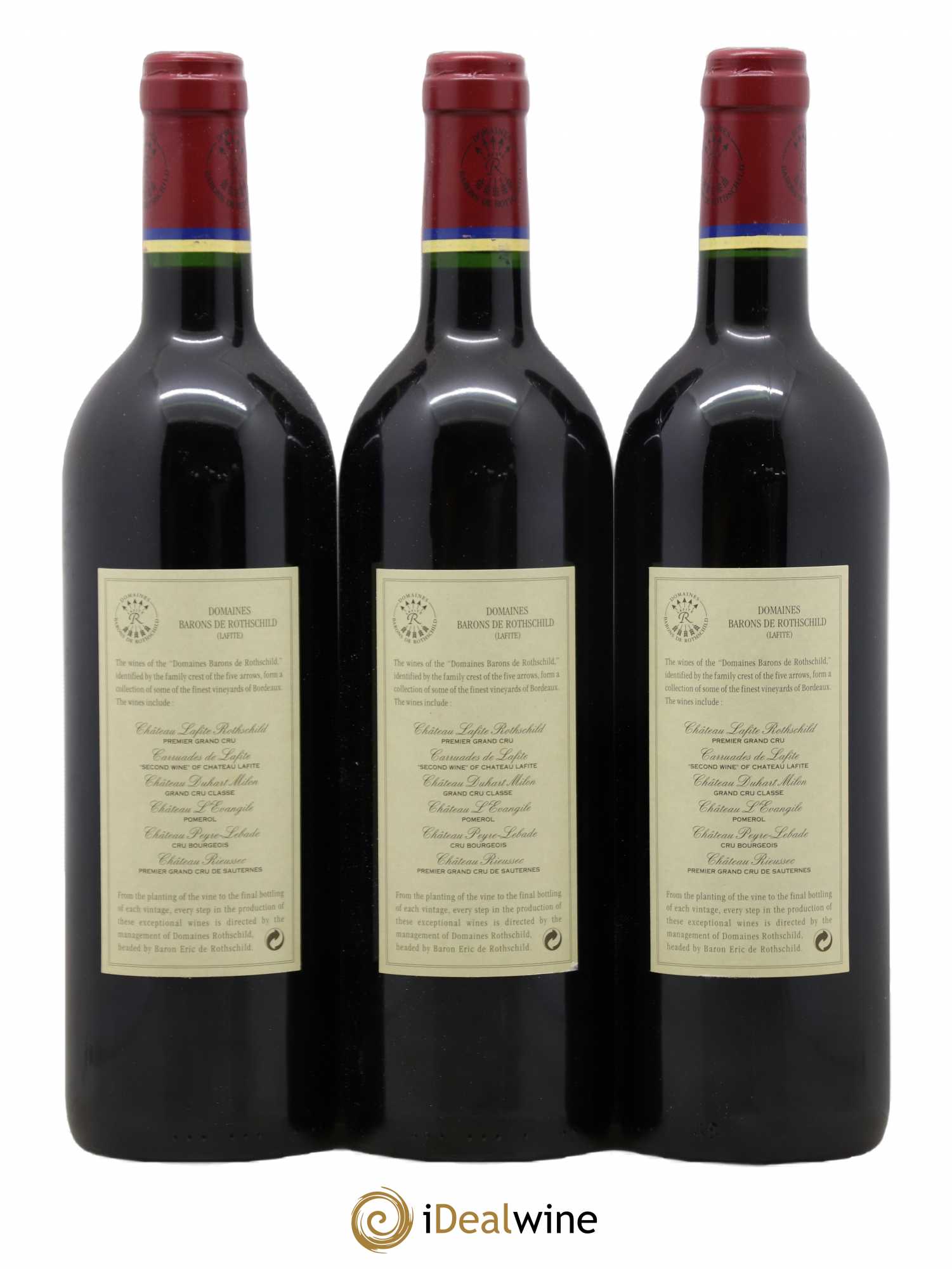 Carruades de Lafite Rothschild Second Vin 1998 - Lot de 12 bouteilles - 2