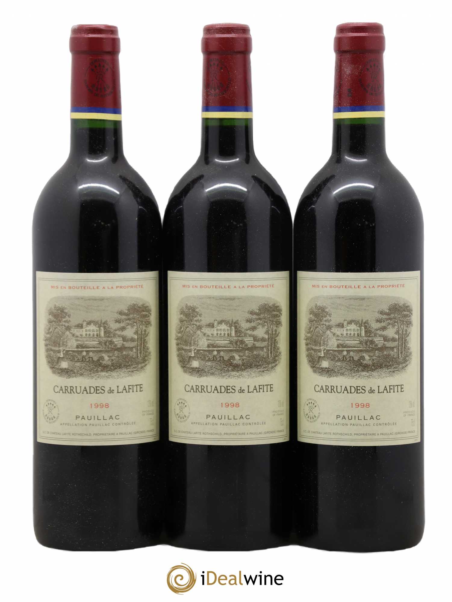 Carruades de Lafite Rothschild Second Vin 1998 - Lot de 12 bouteilles - 3