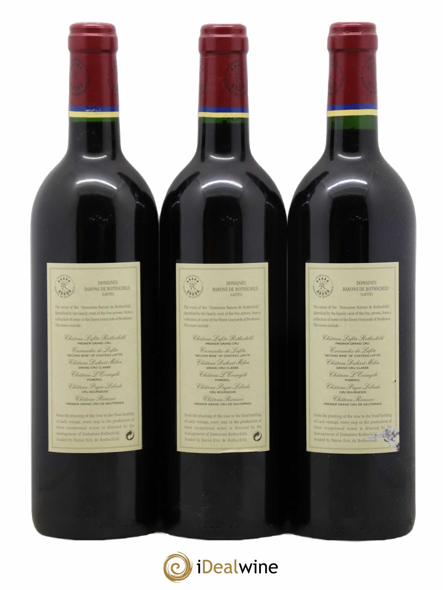 Carruades de Lafite Rothschild Second Vin 1998 - Lot de 12 bouteilles - 4