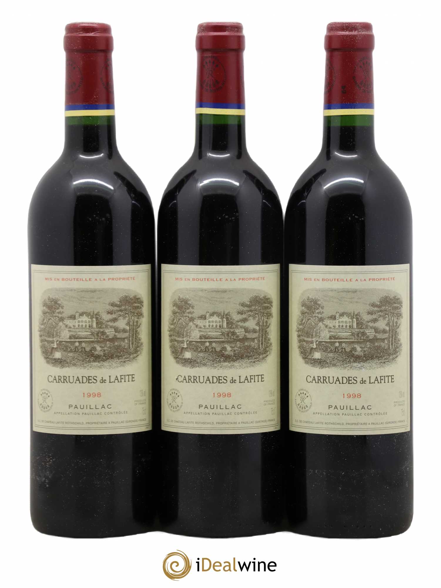 Carruades de Lafite Rothschild Second Vin 1998 - Lot de 12 bouteilles - 5