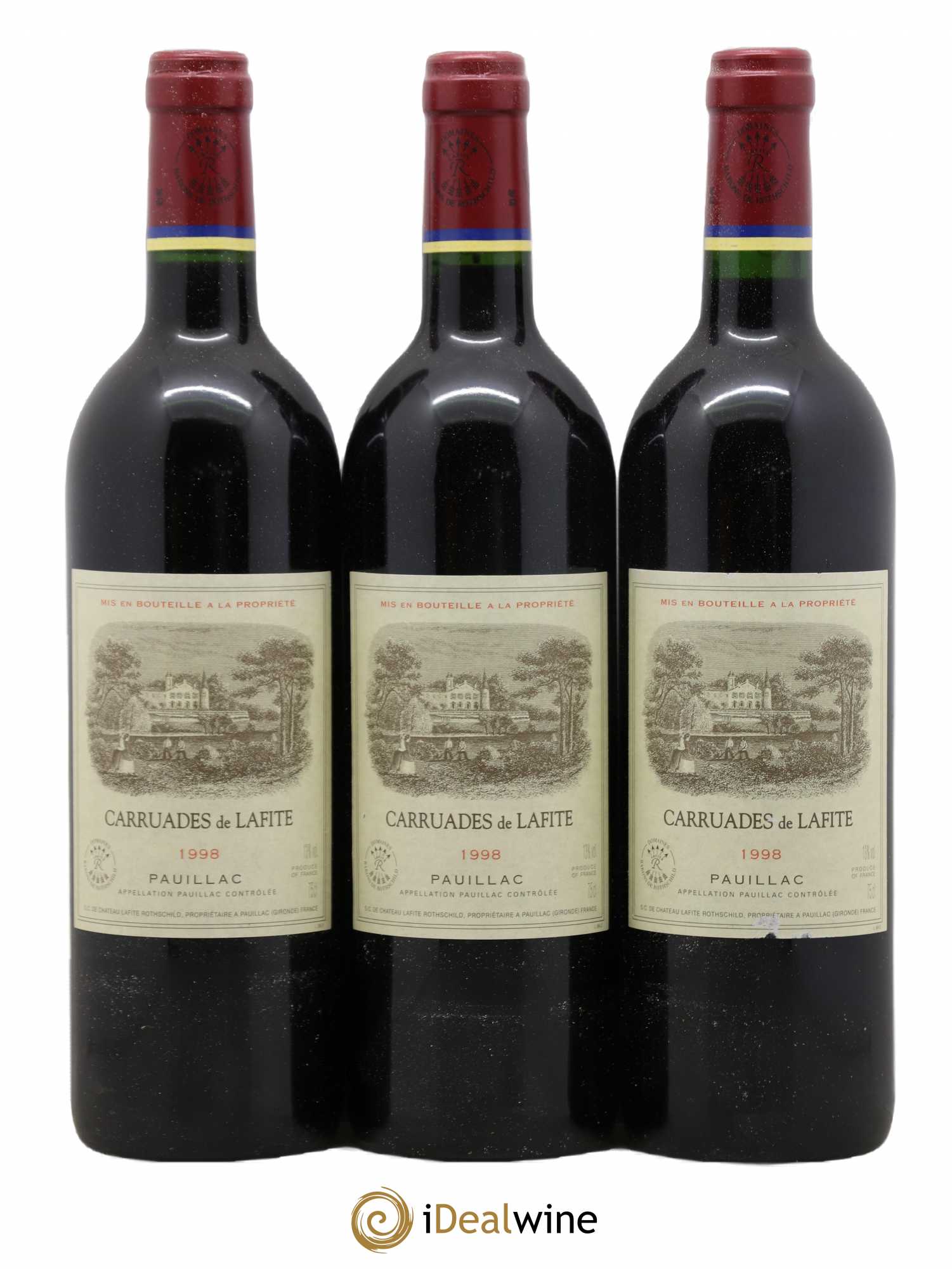 Carruades de Lafite Rothschild Second Vin 1998 - Lot de 12 bouteilles - 7