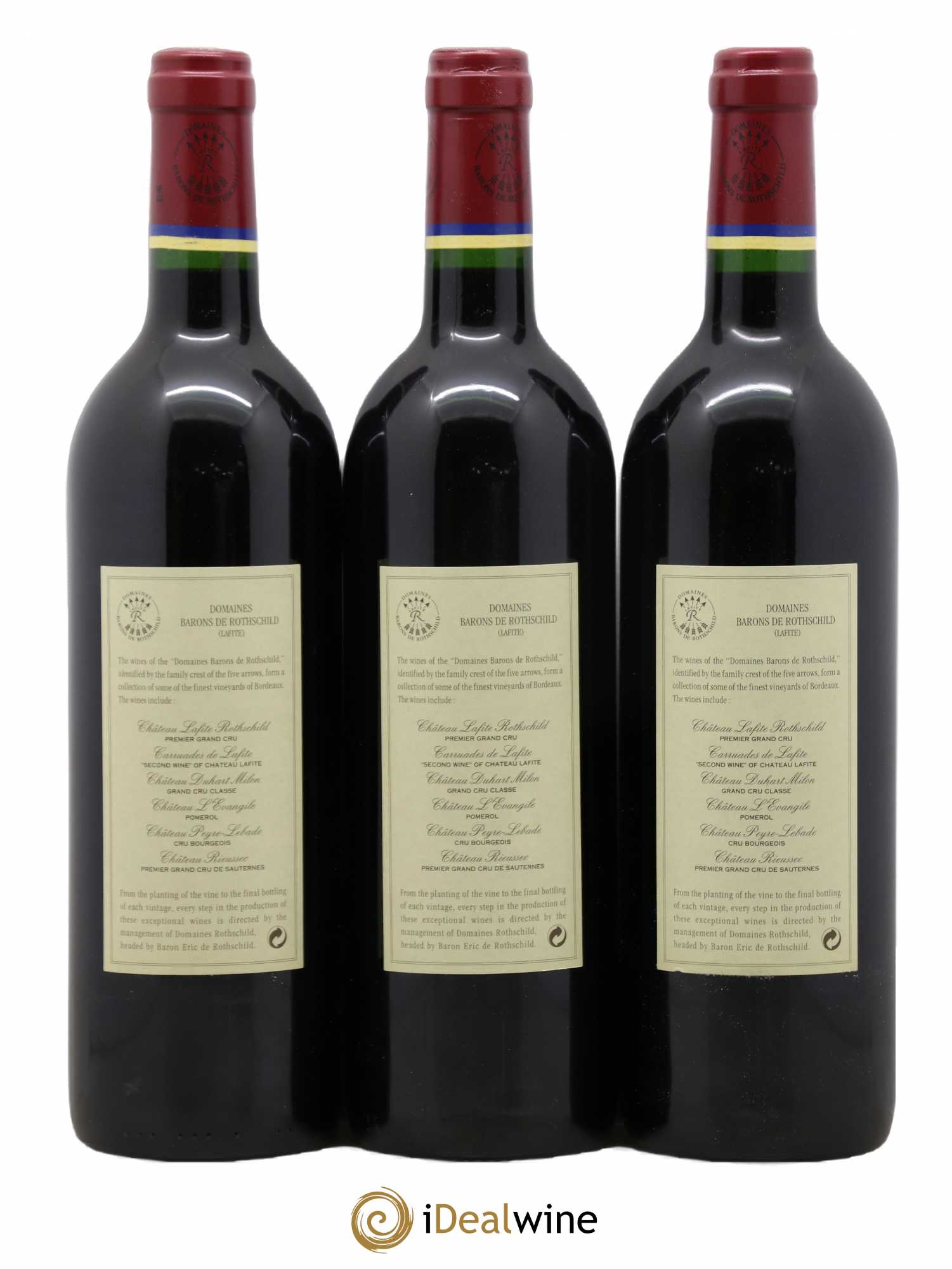 Carruades de Lafite Rothschild Second Vin 1998 - Lot de 12 bouteilles - 8
