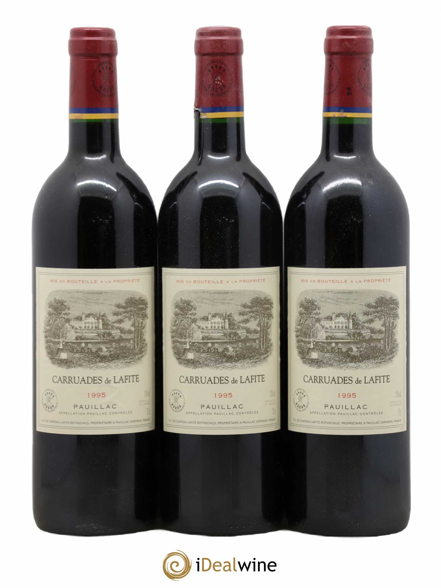Carruades de Lafite Rothschild Second Vin 1995 - Lot de 12 bouteilles - 1