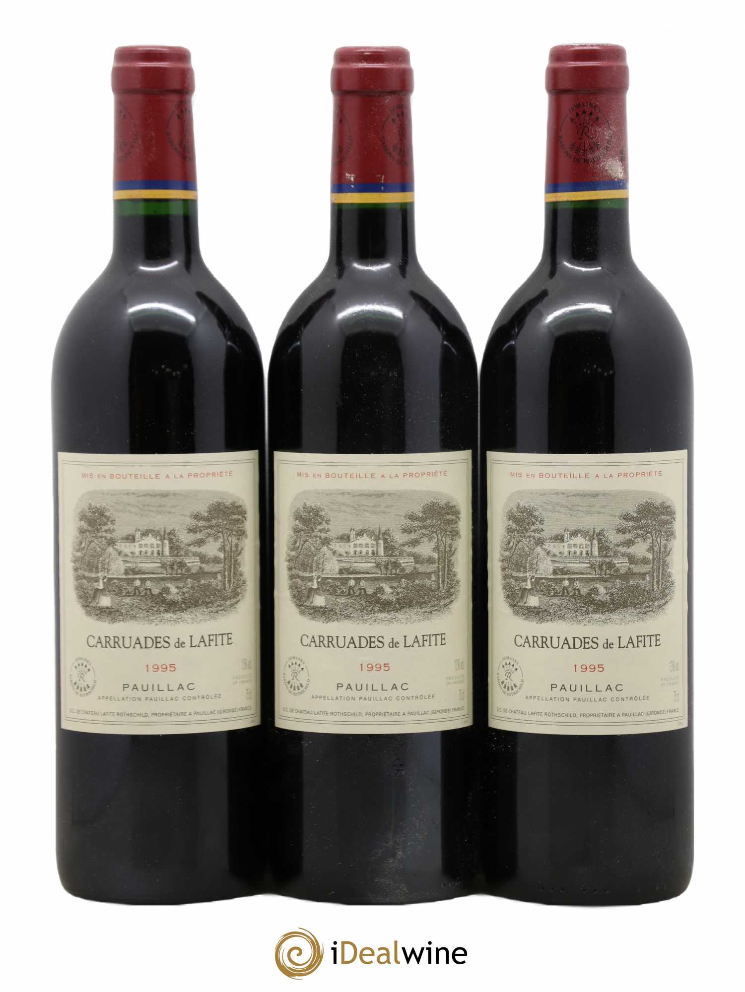 Carruades de Lafite Rothschild Second Vin 1995 - Lot de 12 bouteilles - 2