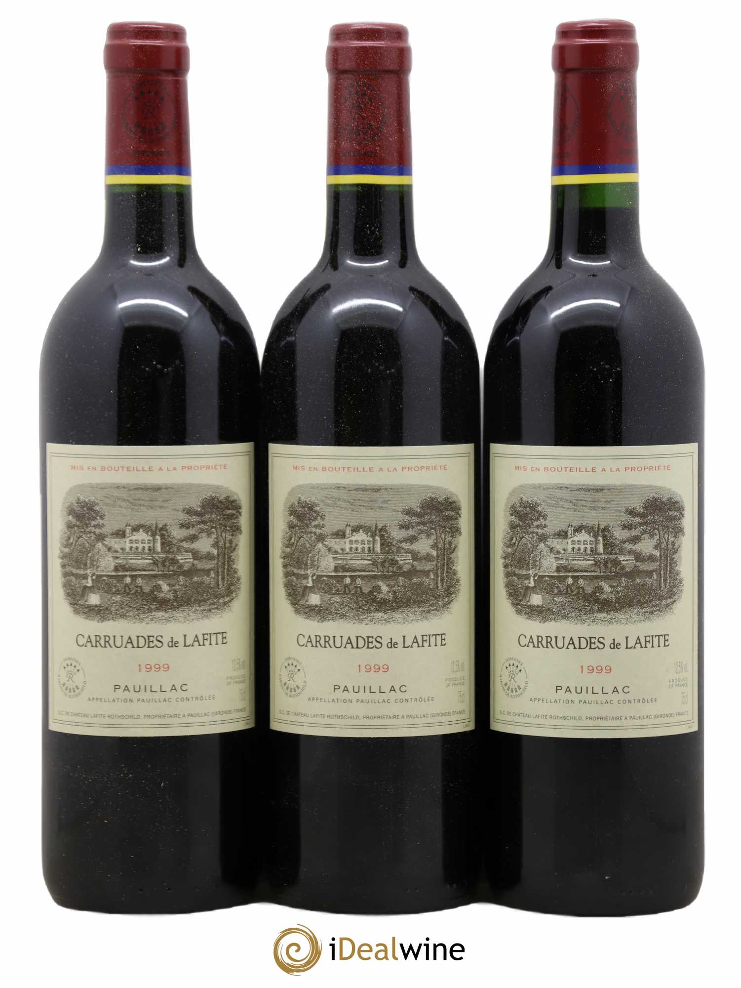 Carruades de Lafite Rothschild Second Vin 1999 - Lot de 12 bouteilles - 1