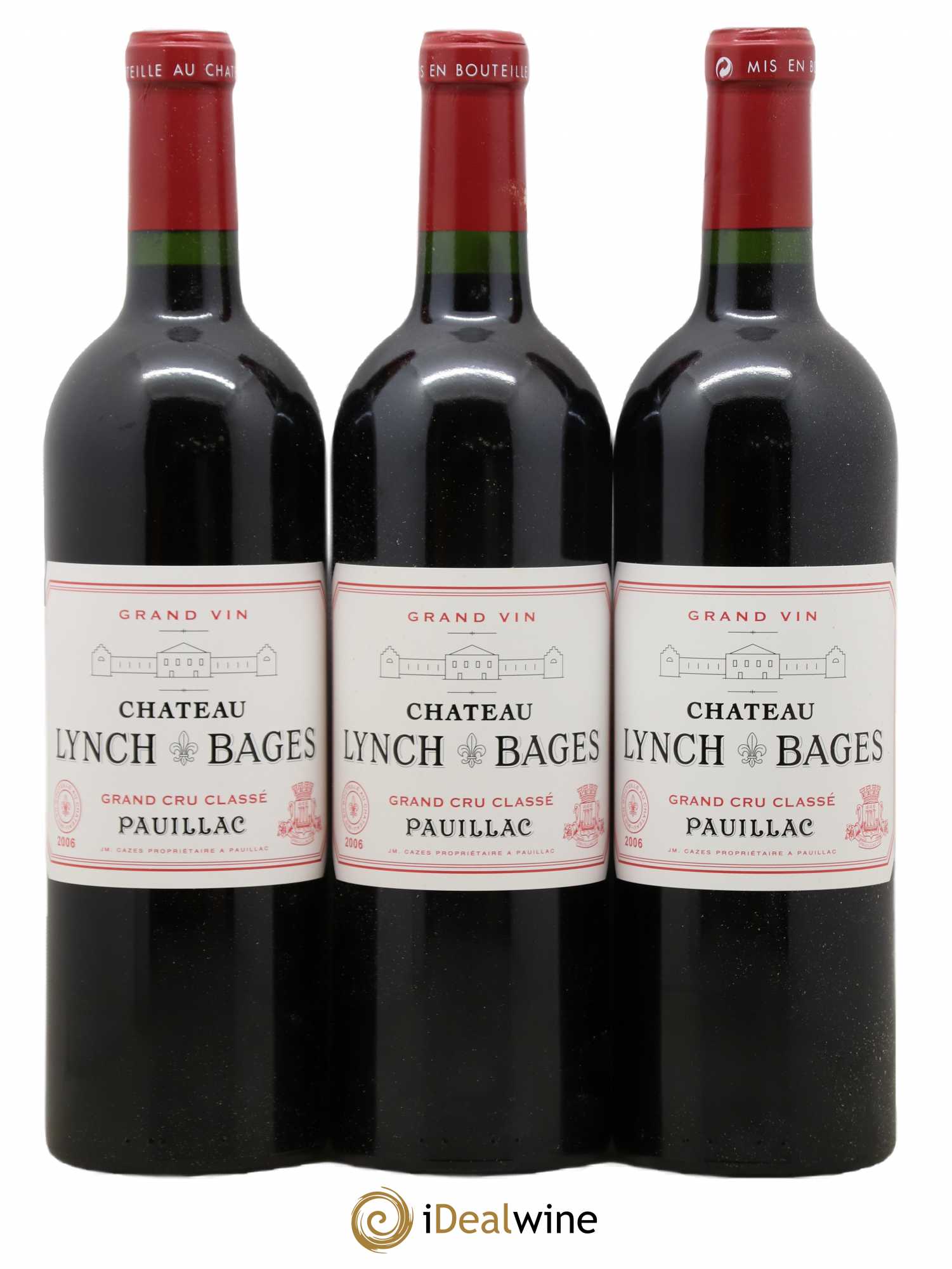 Château Lynch Bages 5ème Grand Cru Classé 2006 - Lot de 12 bouteilles - 1