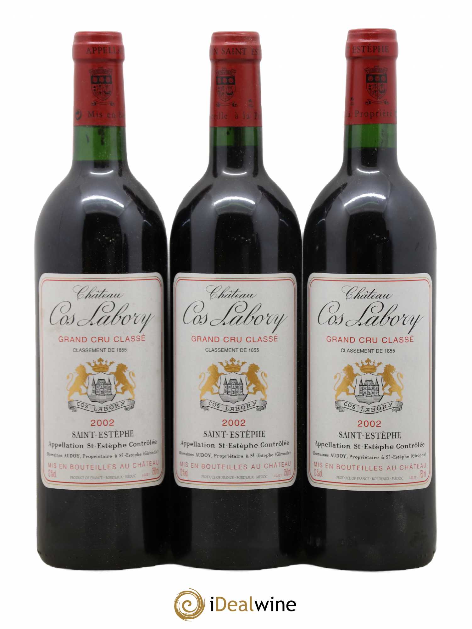 Château Cos Labory 5ème Grand Cru Classé 2002 - Lot de 6 bouteilles - 2