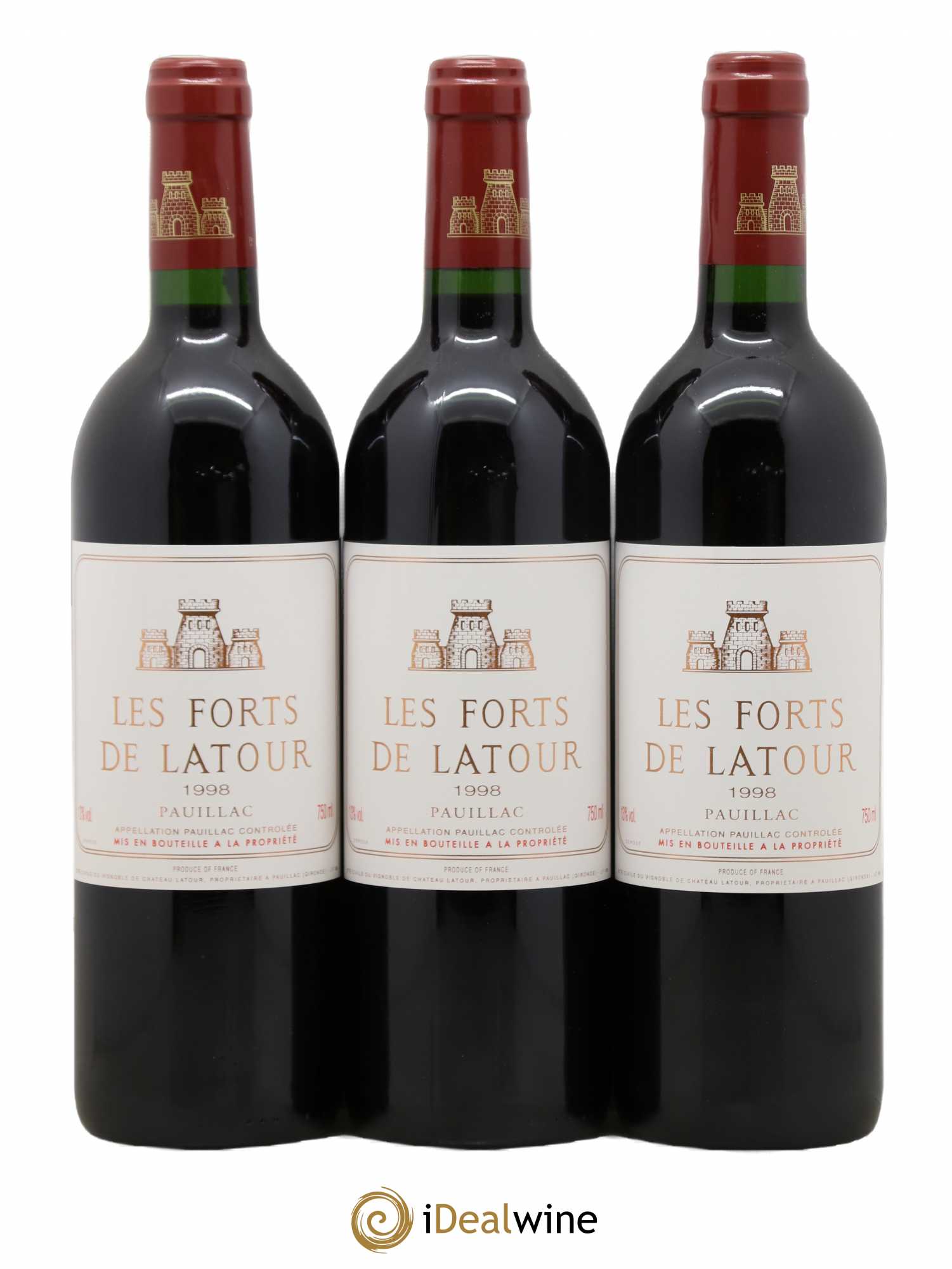 Les Forts de Latour Second Vin 1998 - Lot de 6 bouteilles - 3