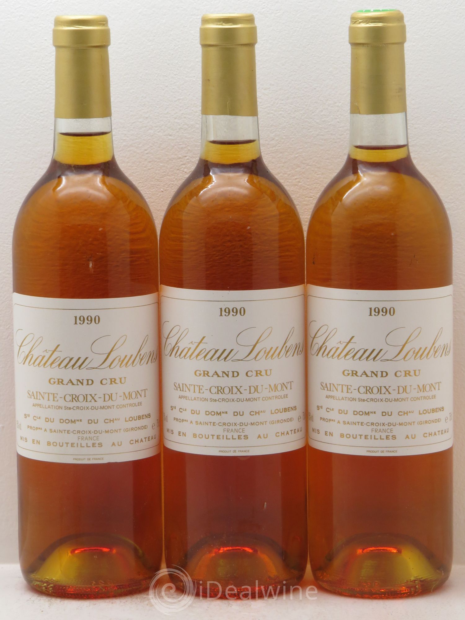 Château Loubens 1990 - Lotto di 3 bottiglie - 0