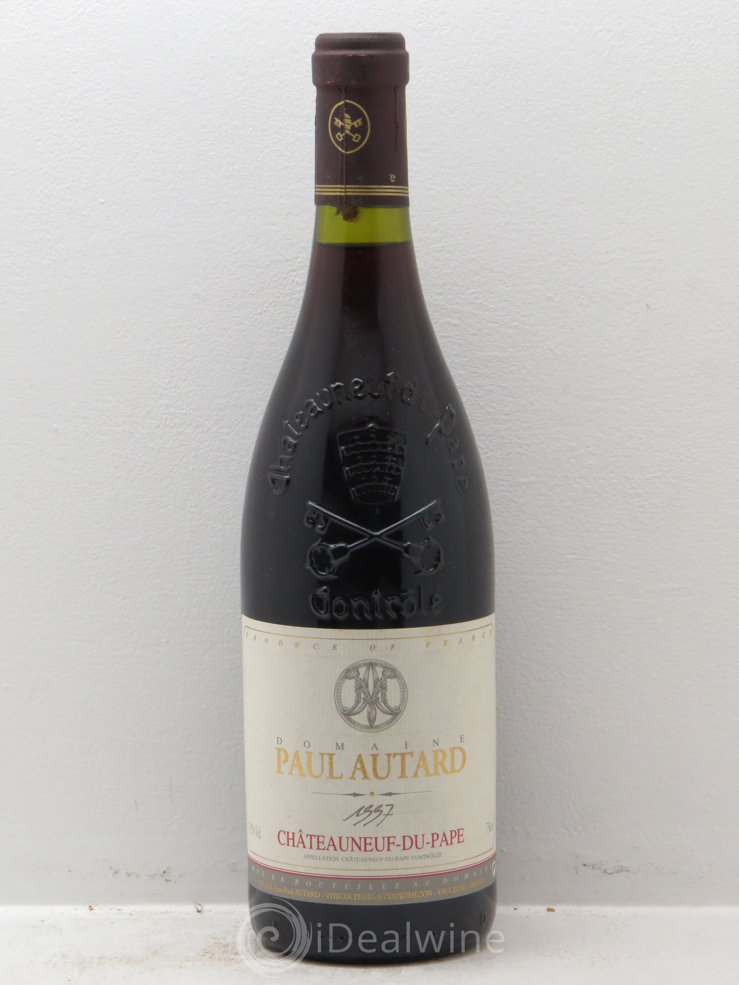 Châteauneuf-du-Pape Domaine Paul Autard Jean-Paul Autard 1997 - Lot de 1 bouteille - 0