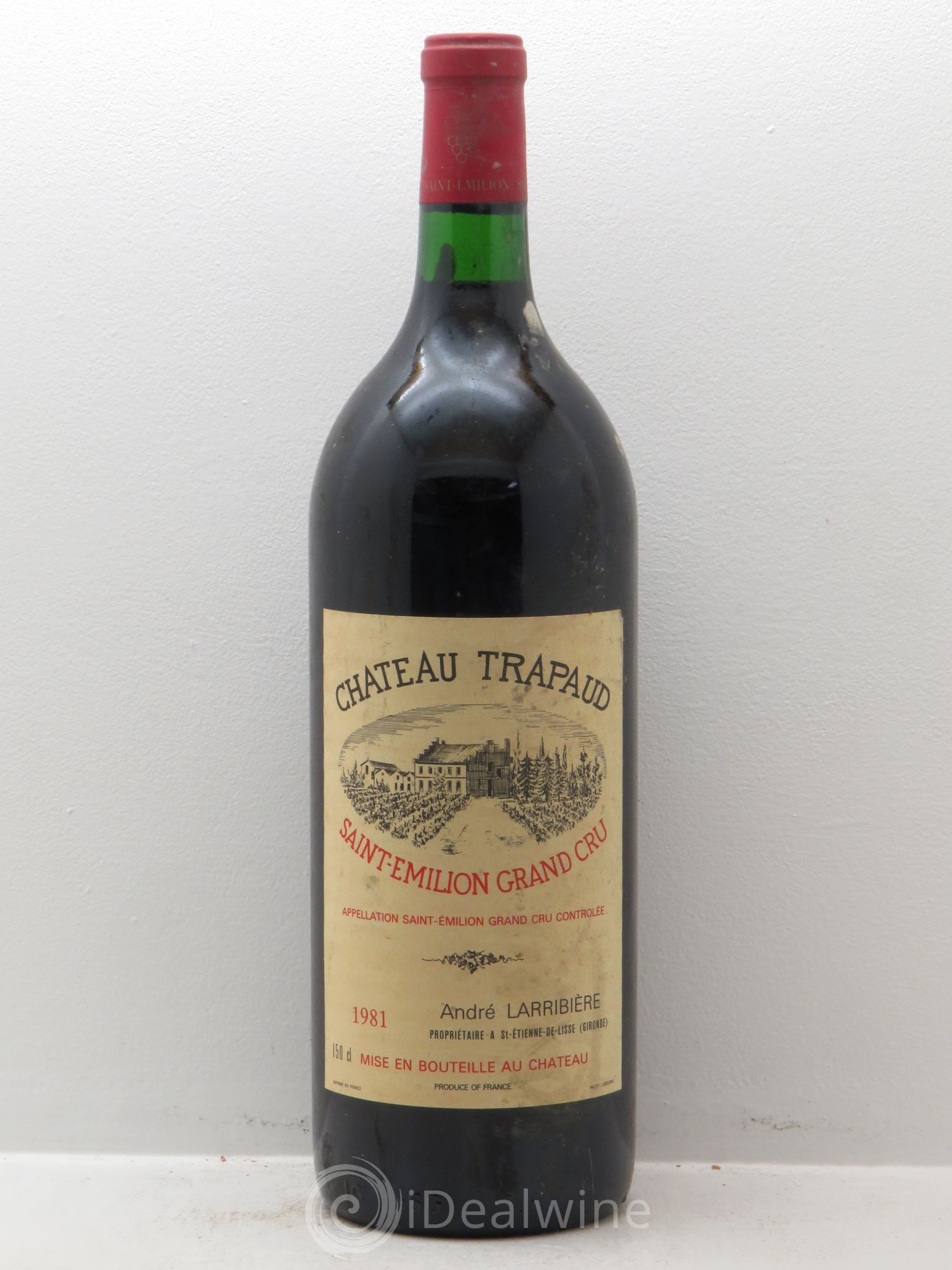 Saint-Émilion Château Trapaud 1981 - Posten von 1 Magnum - 0