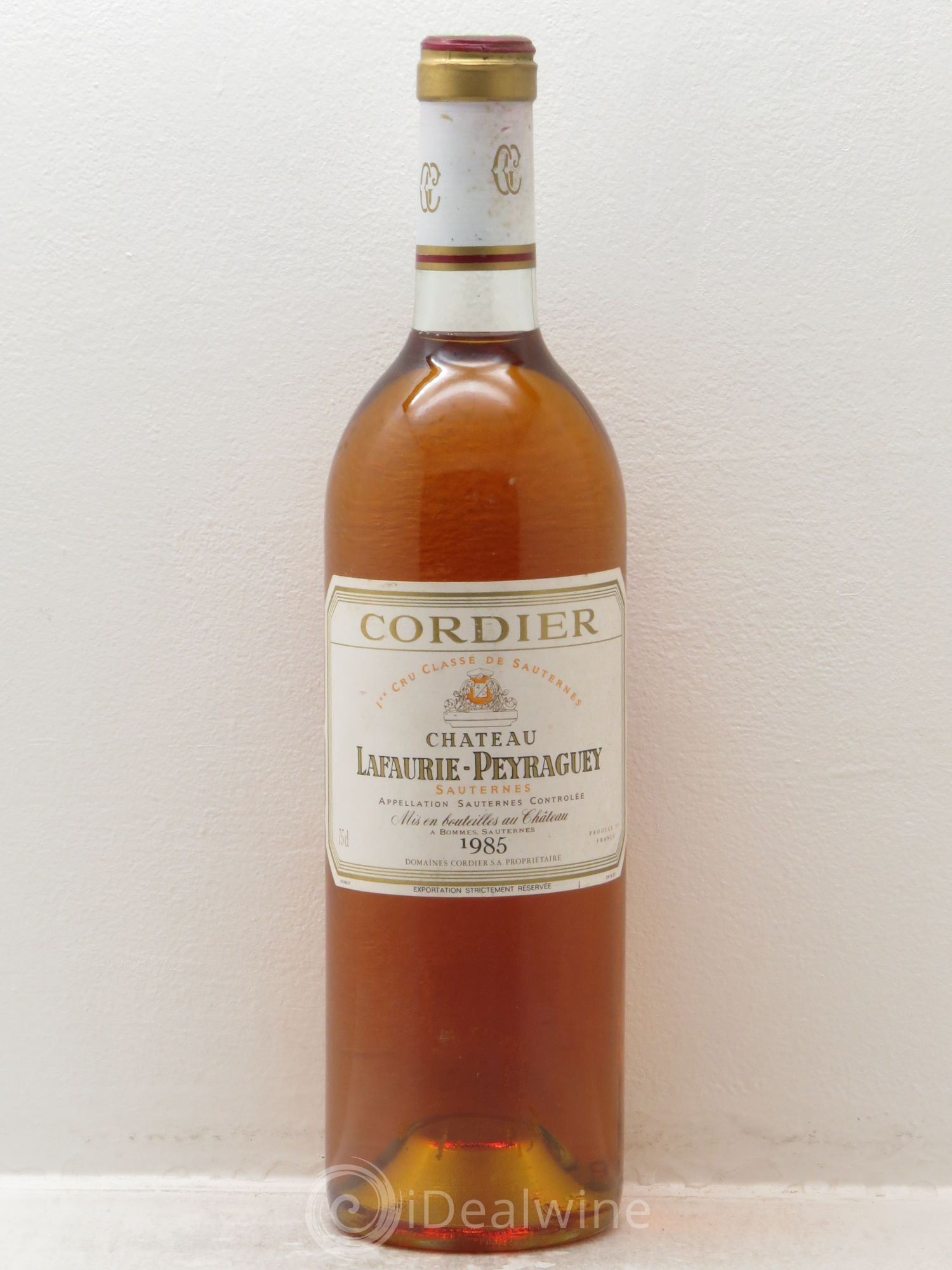 Château Lafaurie-Peyraguey 1er Grand Cru Classé (senza prezzo di riserva) 1985 - Lotto di 1 bottiglia - 0