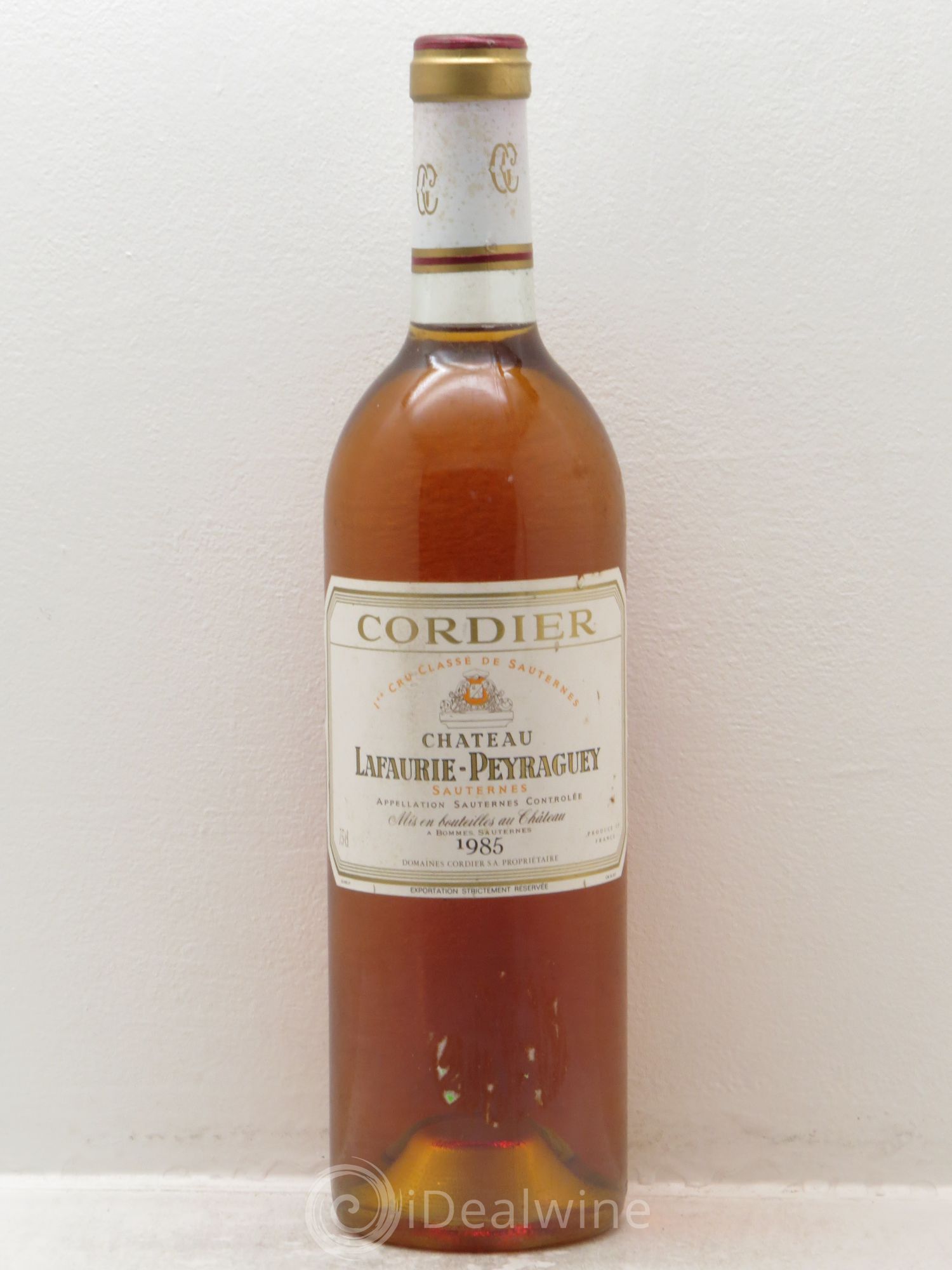 Château Lafaurie-Peyraguey 1er Grand Cru Classé (senza prezzo di riserva) 1985 - Lotto di 1 bottiglia - 0