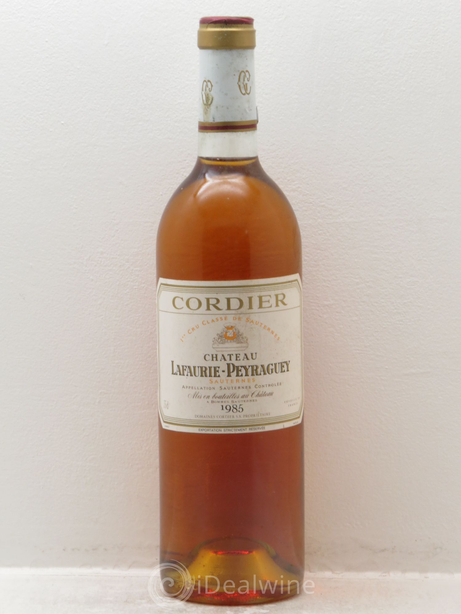 Château Lafaurie-Peyraguey 1er Grand Cru Classé (senza prezzo di riserva) 1985 - Lotto di 1 bottiglia - 0