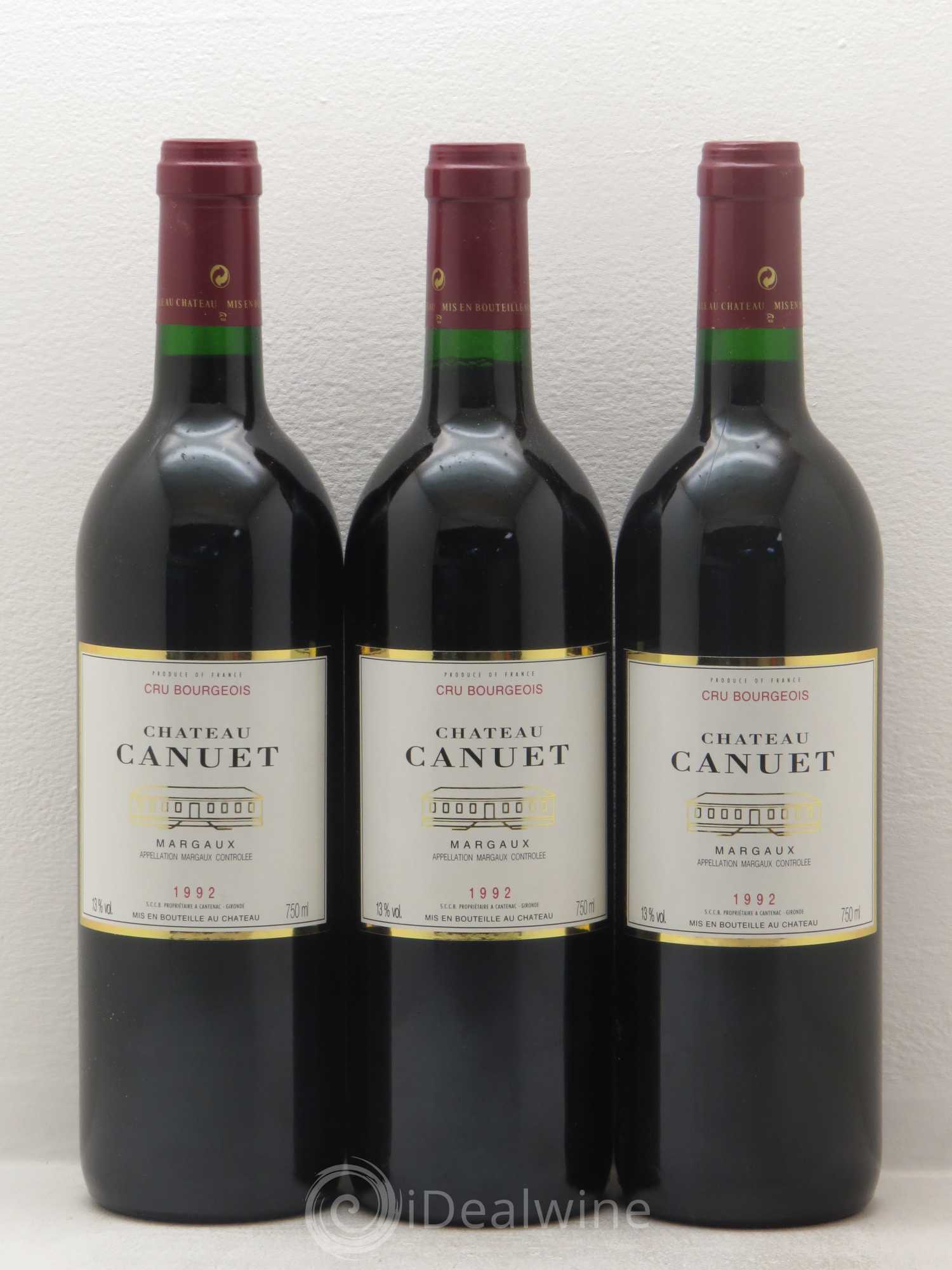 Château Canuet (sans prix de réserve) 1992 - Lot de 12 bouteilles - 2