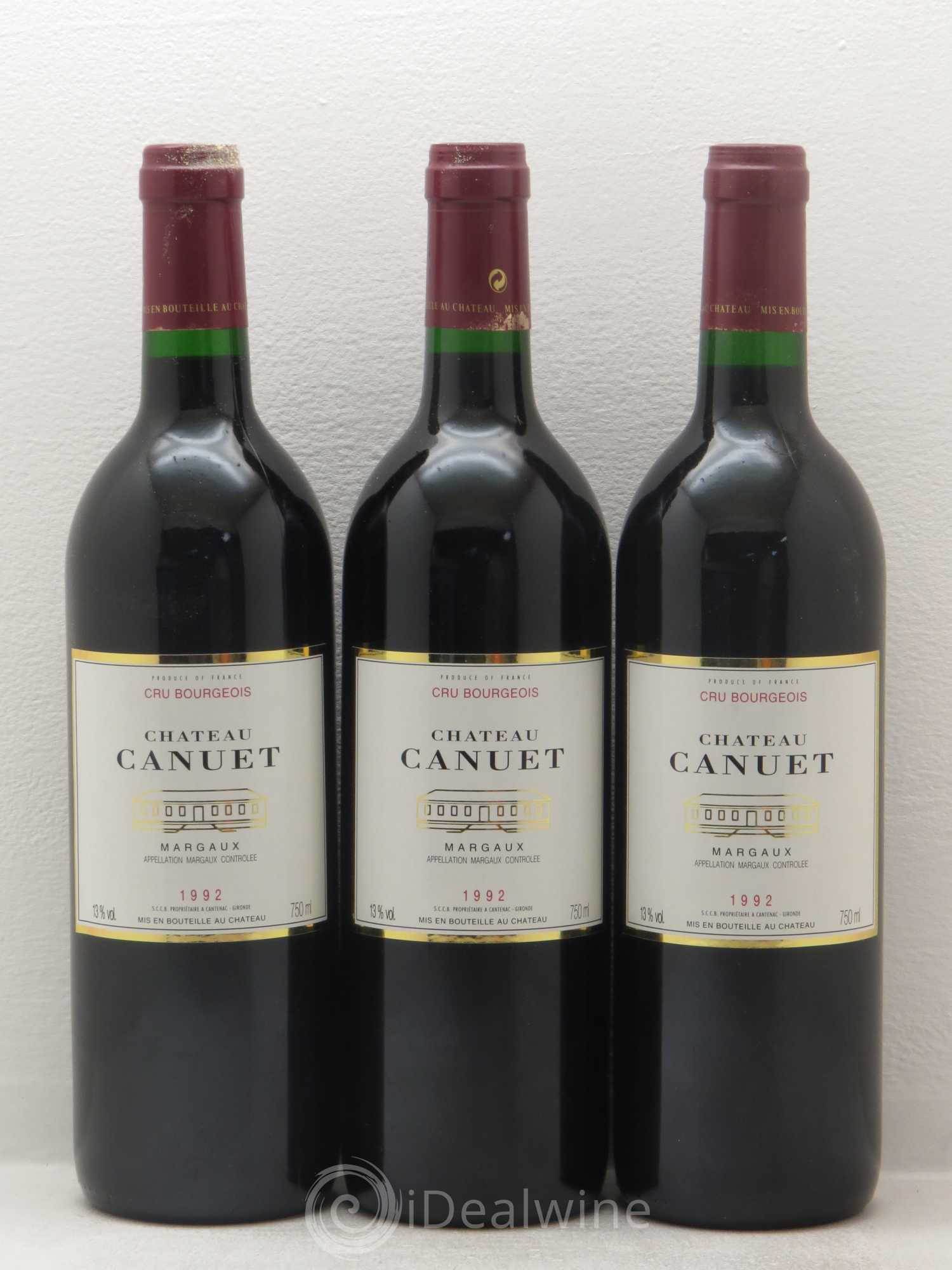Château Canuet (sans prix de réserve) 1992 - Lot de 12 bouteilles - 4