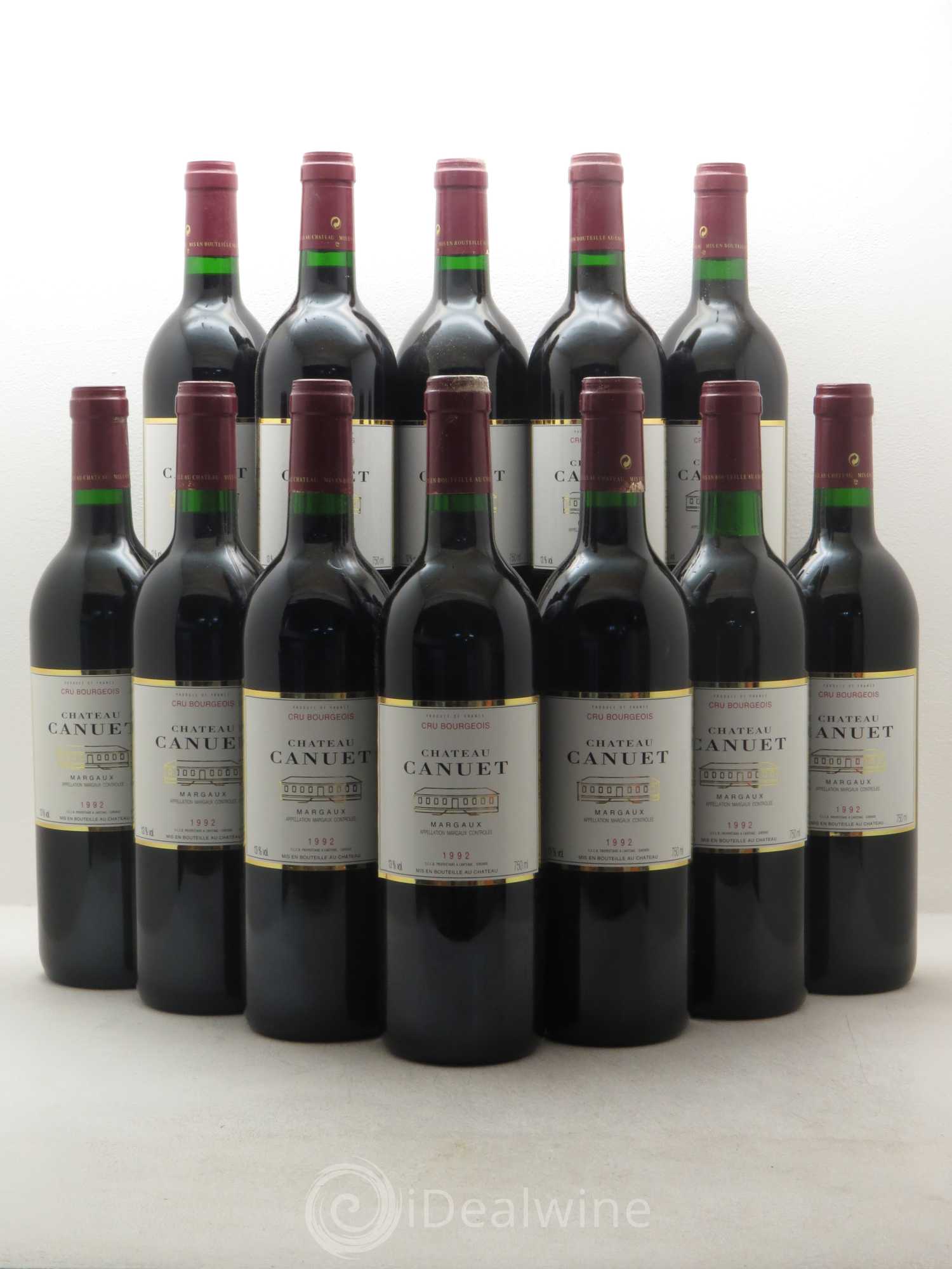 Château Canuet (sans prix de réserve) 1992 - Lot de 12 bouteilles - 0