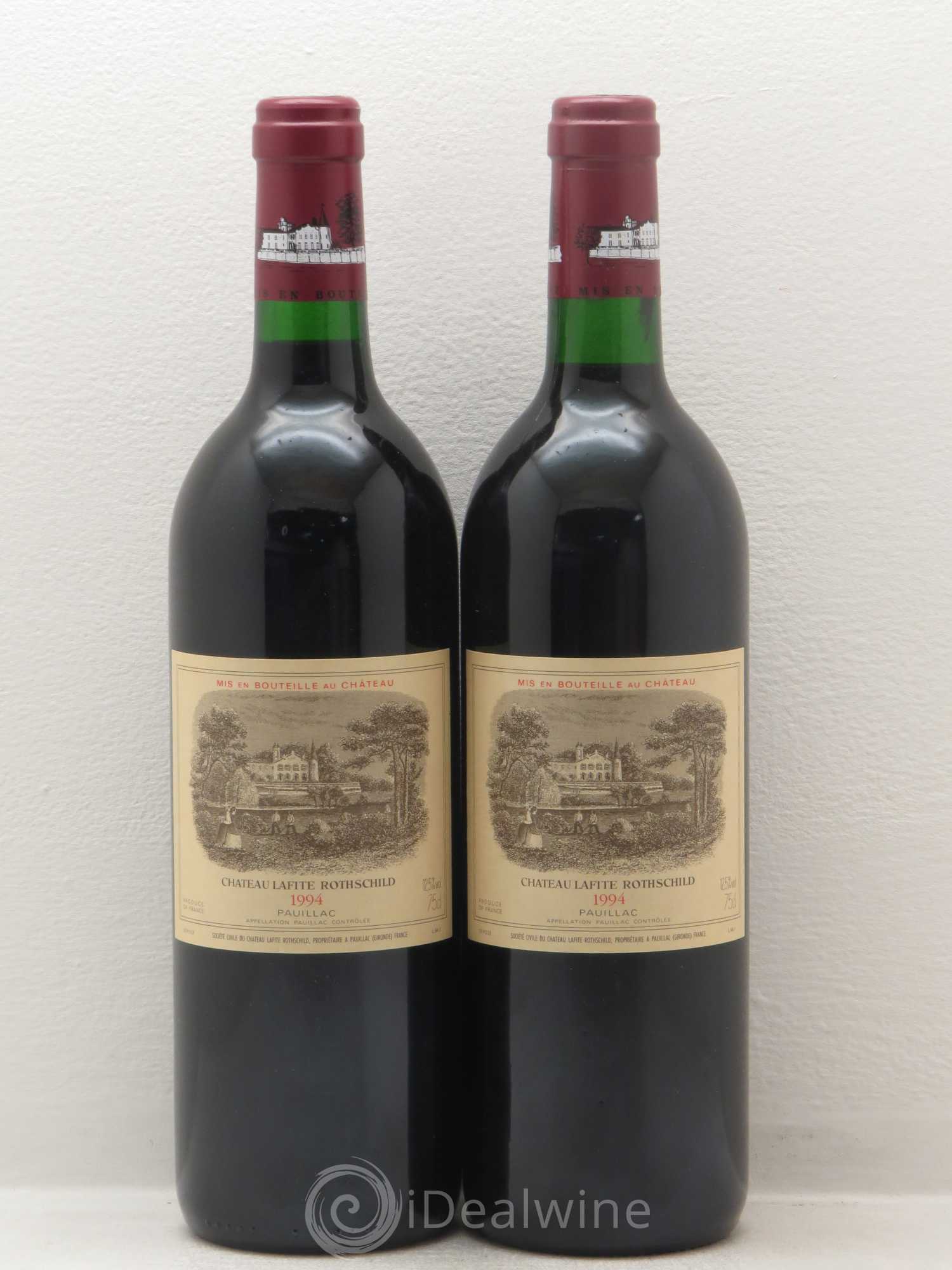 Château Lafite Rothschild 1er Grand Cru Classé 1994 - Lot de 2 bouteilles - 0