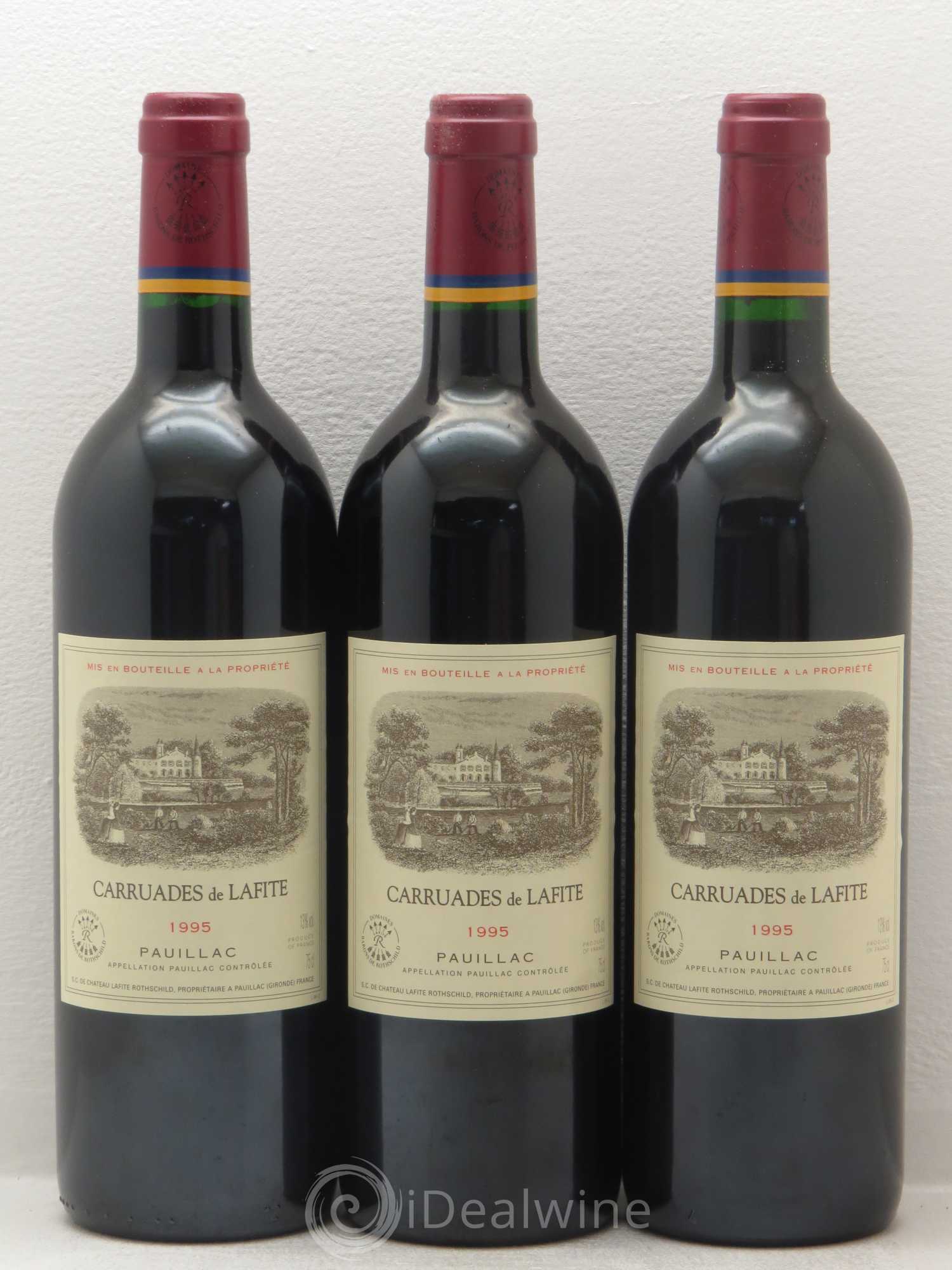 Carruades de Lafite Rothschild Second Vin 1995 - Lot de 12 bouteilles - 2