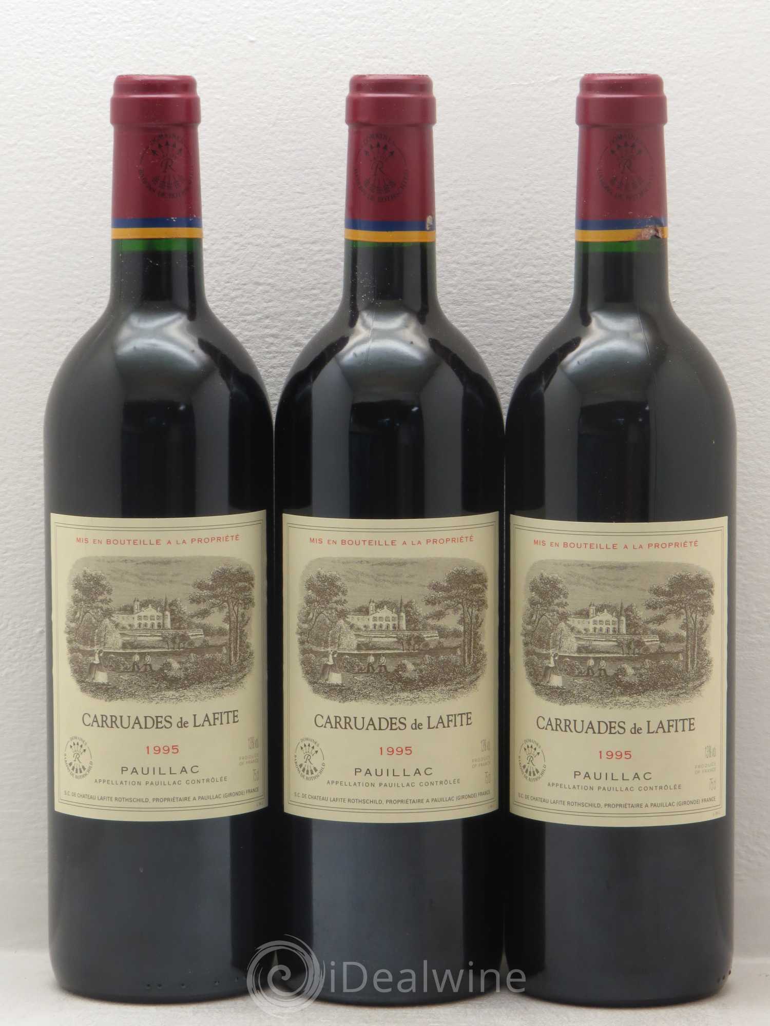 Carruades de Lafite Rothschild Second Vin 1995 - Lot de 12 bouteilles - 3