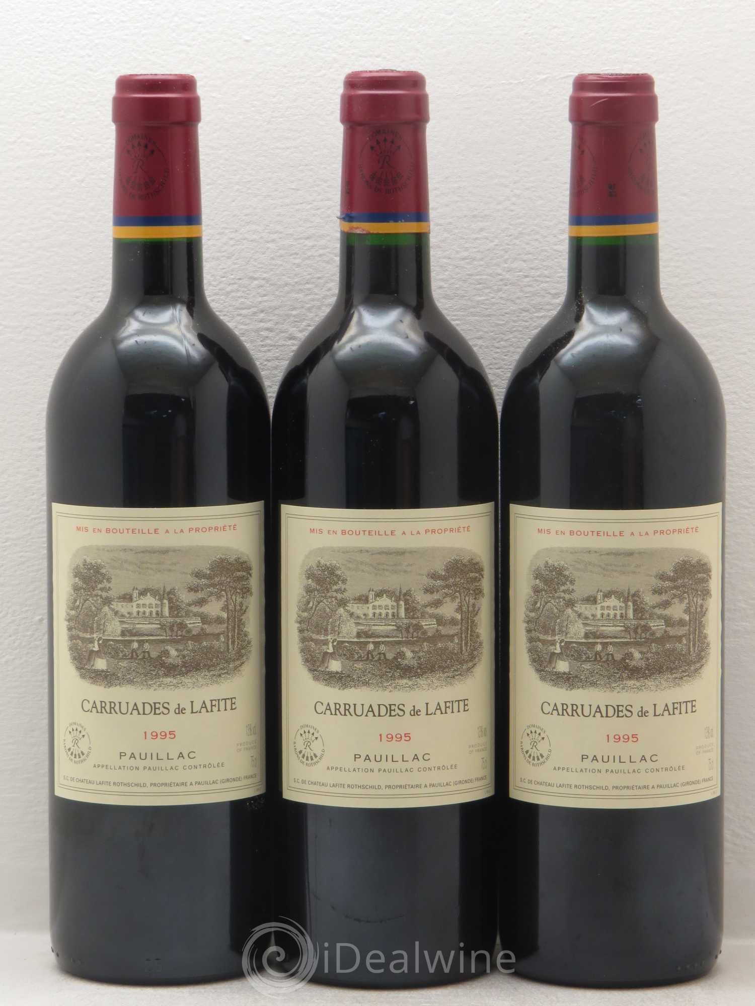 Carruades de Lafite Rothschild Second Vin 1995 - Lot de 12 bouteilles - 4