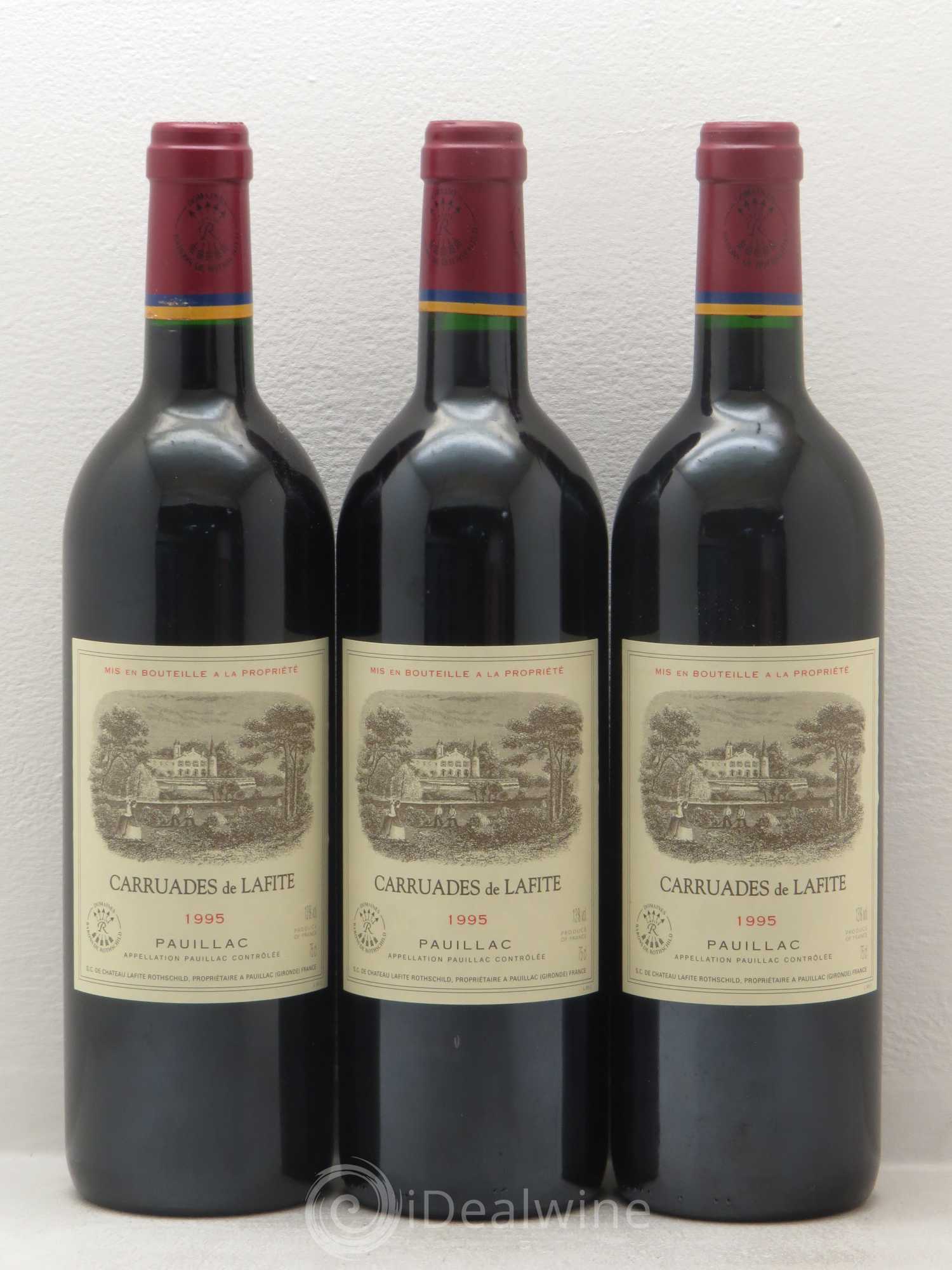 Carruades de Lafite Rothschild Second Vin 1995 - Lot de 12 bouteilles - 2