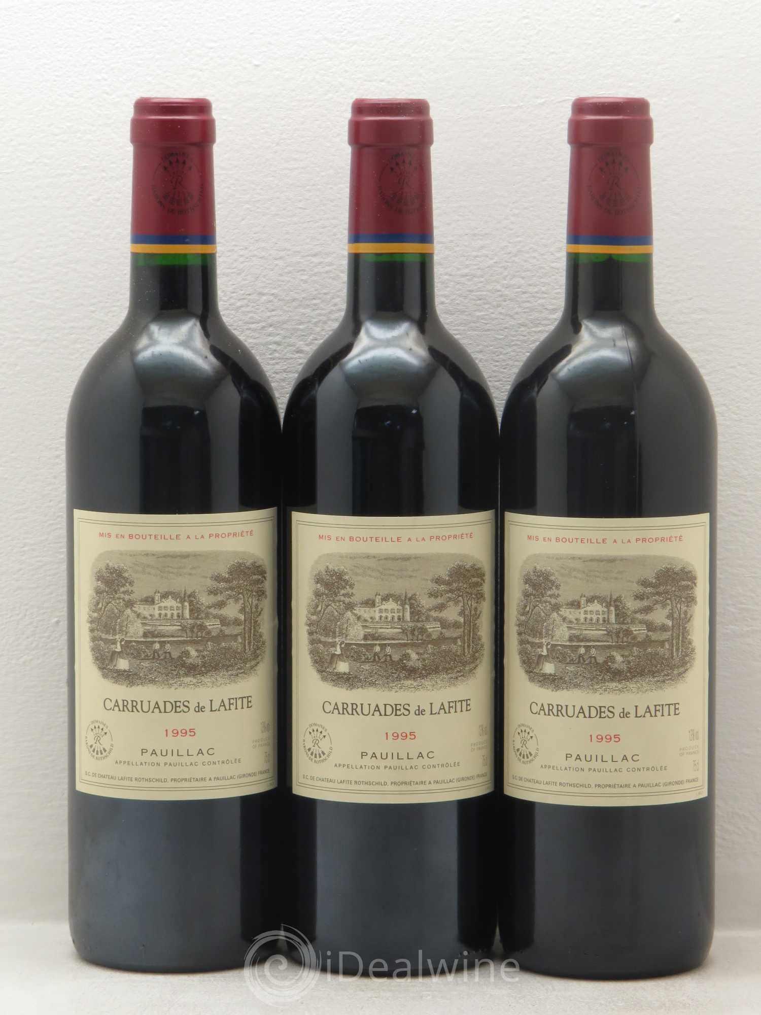 Carruades de Lafite Rothschild Second Vin 1995 - Lot de 12 bouteilles - 4