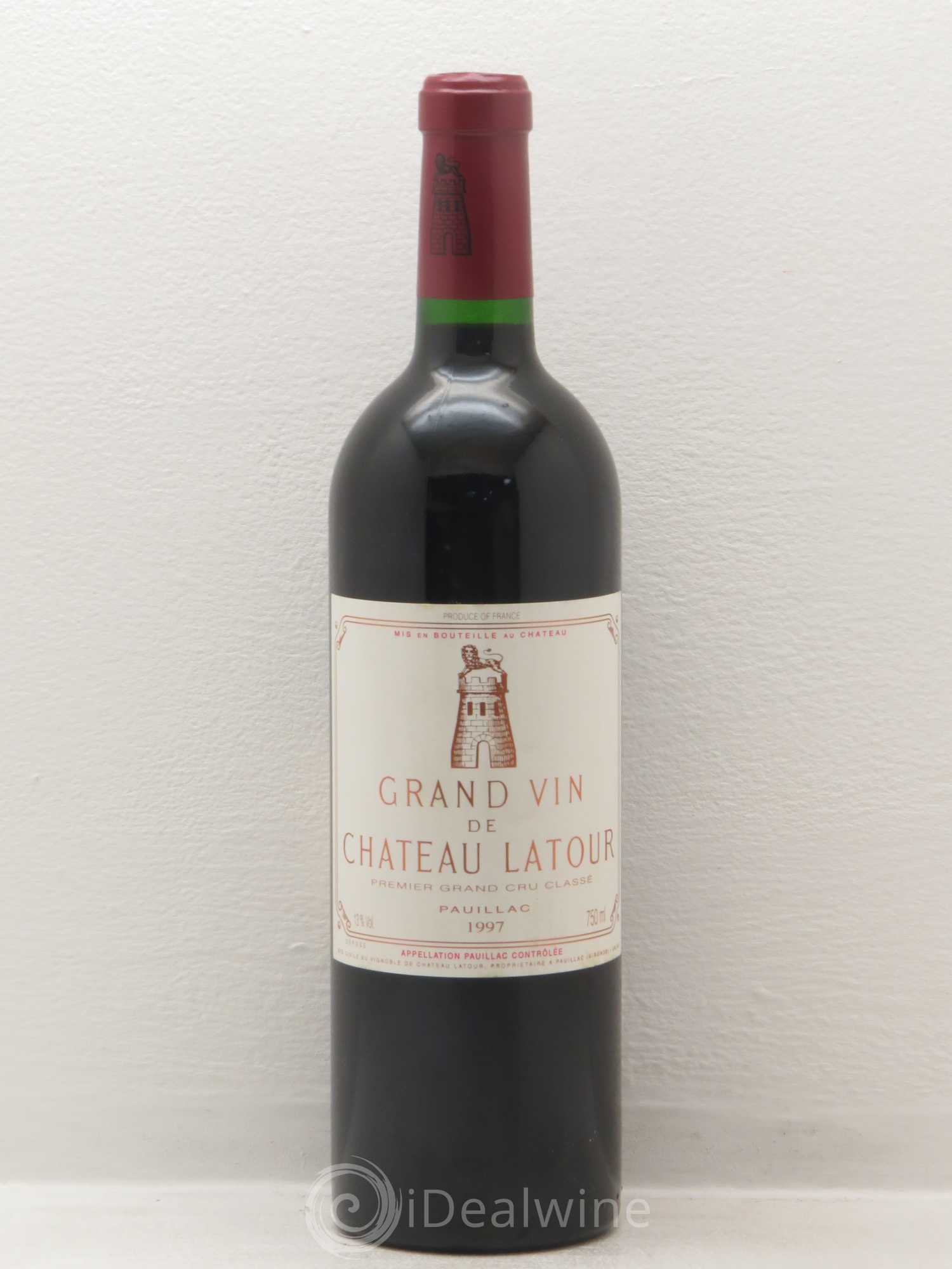 Château Latour 1er Grand Cru Classé 1997 - Lot de 1 bouteille - 0