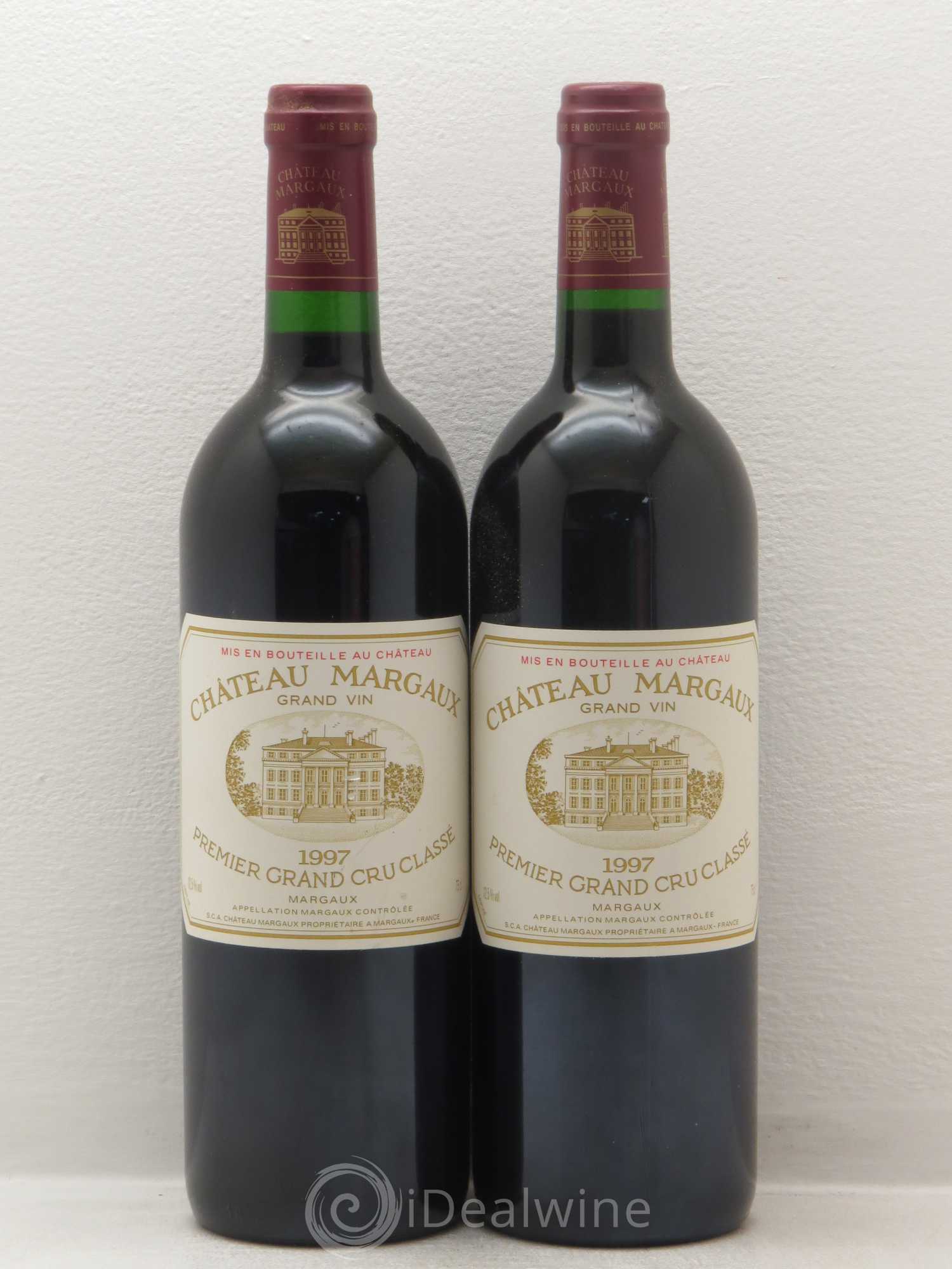 Château Margaux 1er Grand Cru Classé 1997 - Lot de 4 bouteilles - 2