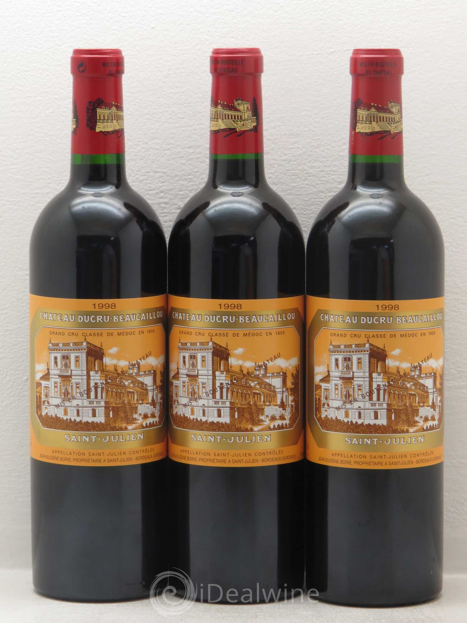 Château Ducru Beaucaillou 2ème Grand Cru Classé 1998 - Lotto di 12 bottiglie - 1
