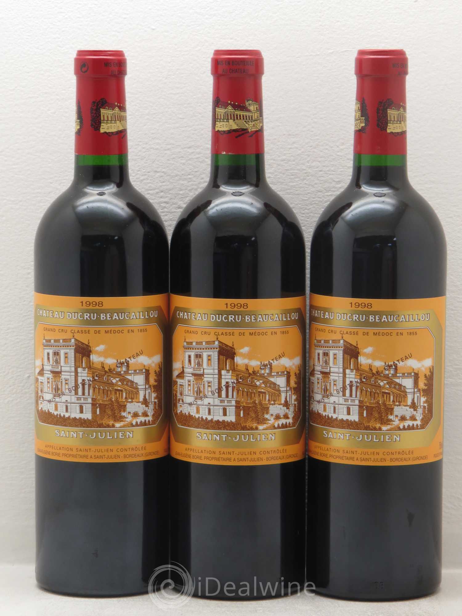 Château Ducru Beaucaillou 2ème Grand Cru Classé 1998 - Lotto di 12 bottiglie - 3