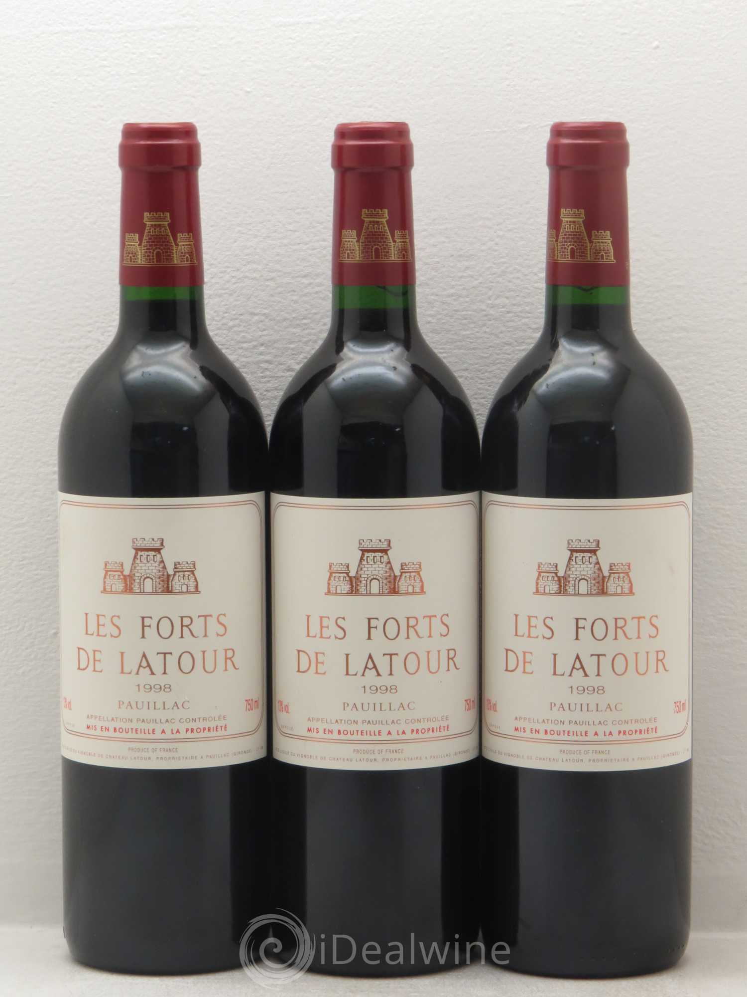 Les Forts de Latour Second Vin 1998 - Lot de 12 bouteilles - 2
