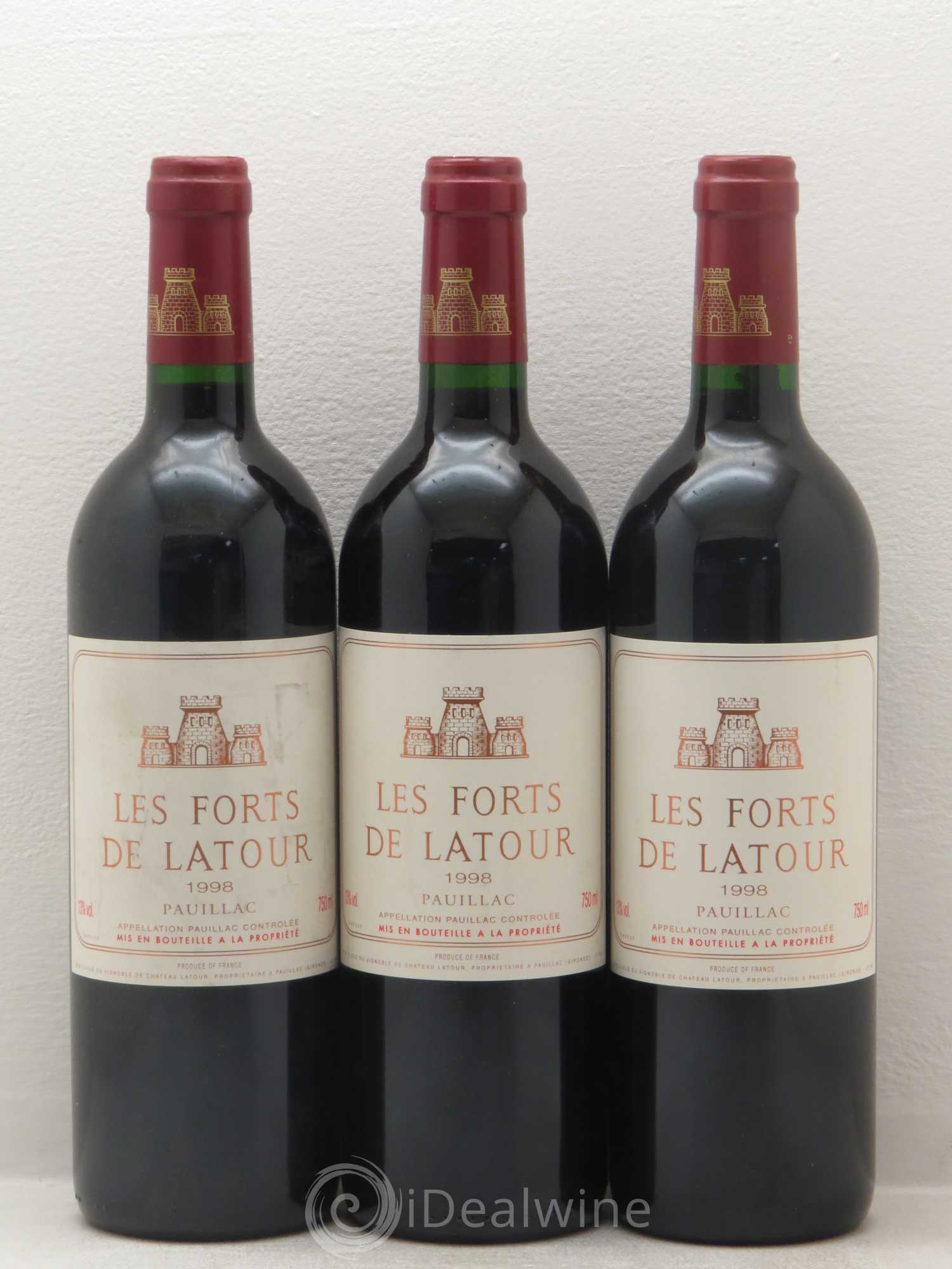 Les Forts de Latour Second Vin 1998 - Lot de 12 bouteilles - 3