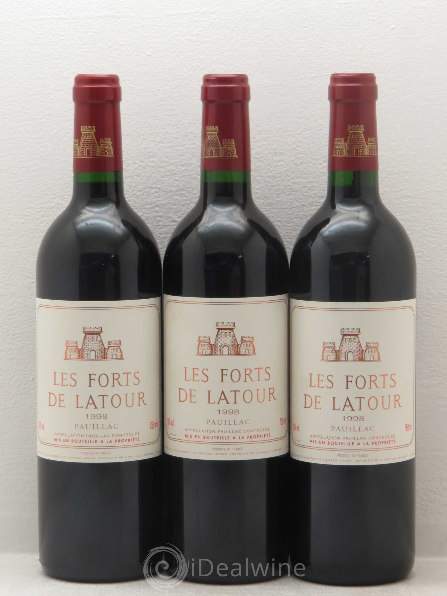 Les Forts de Latour Second Vin 1998 - Lot de 12 bouteilles - 4