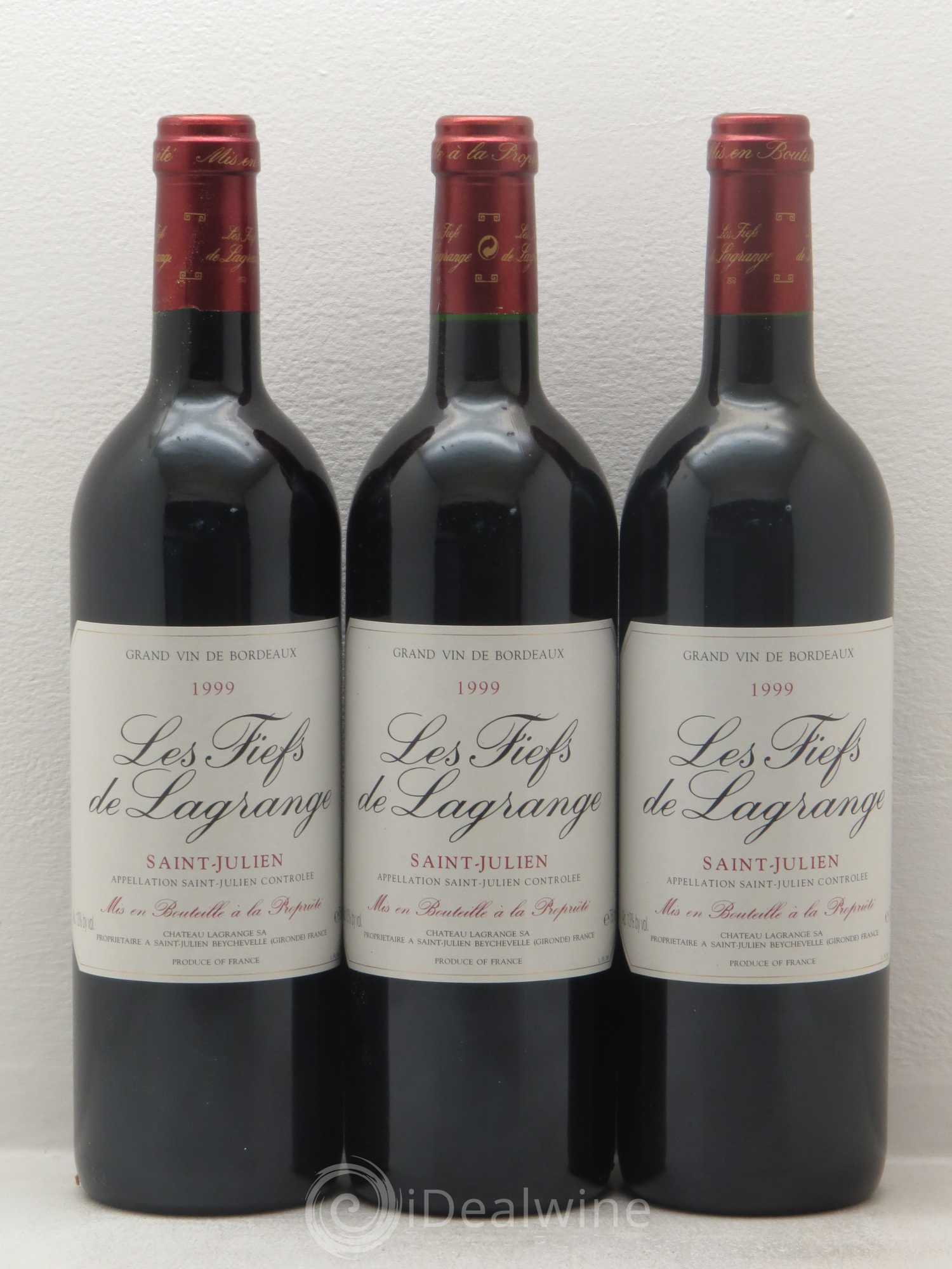 Les Fiefs de Lagrange Second Vin 1999 - Lot de 12 bouteilles - 3