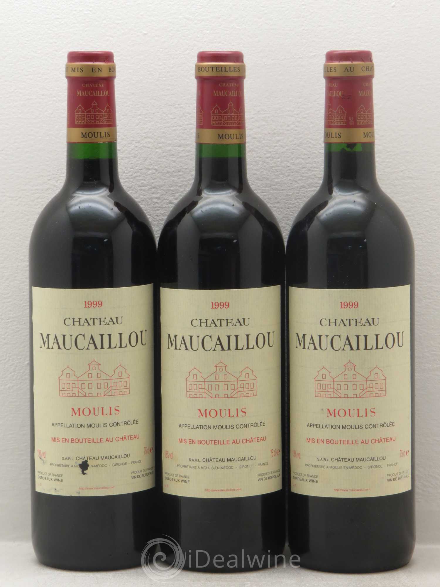 Château Maucaillou Moulis en Médoc (sans prix de réserve) 1999 - Lotto di 12 bottiglie - 2