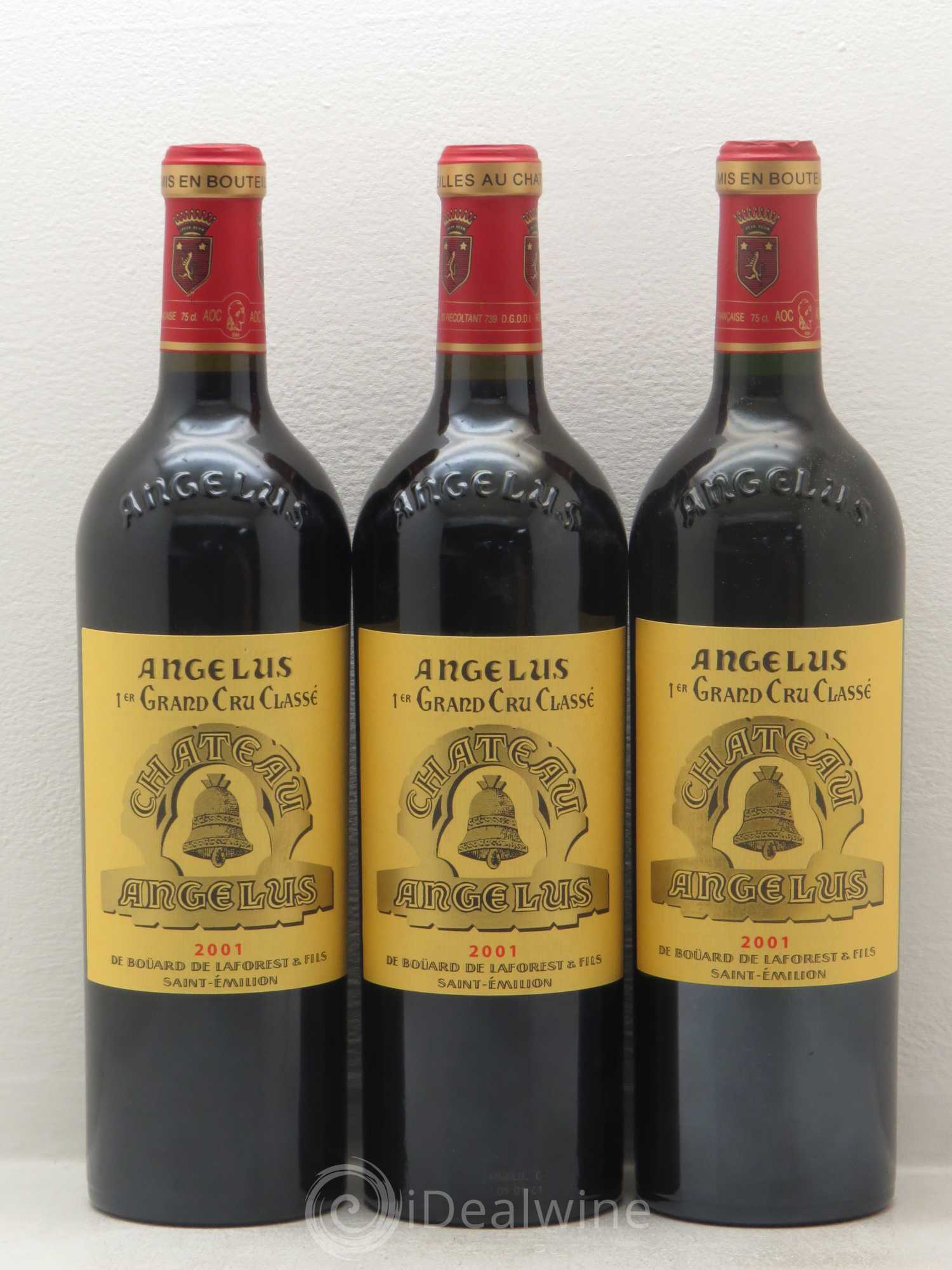 Château Angélus 1er Grand Cru Classé A 2001 - Lot de 6 bouteilles - 2