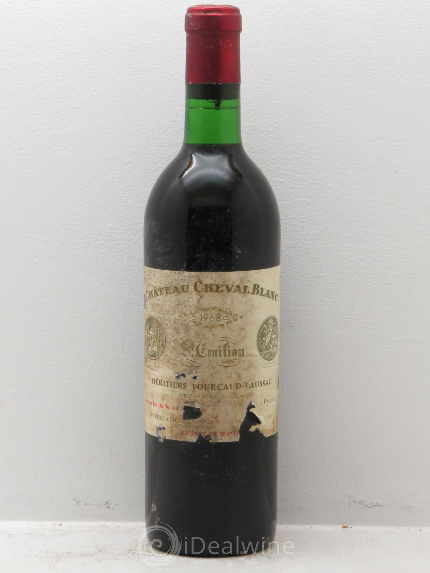 Château Cheval Blanc 1er Grand Cru Classé A 1968 - Lot de 1 bouteille - 0