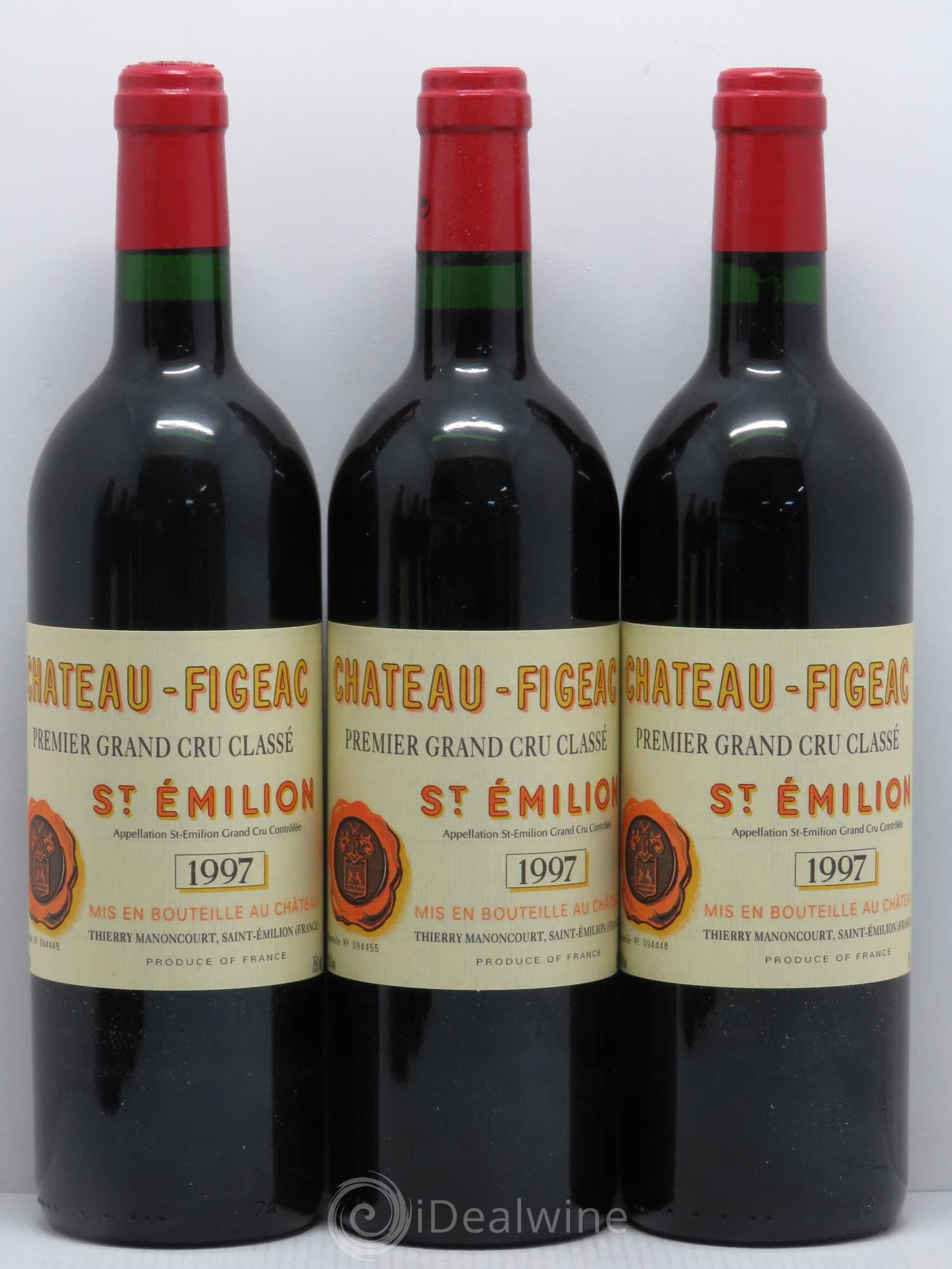 Château Figeac 1er Grand Cru Classé A 1997 - Lot de 12 bouteilles - 3