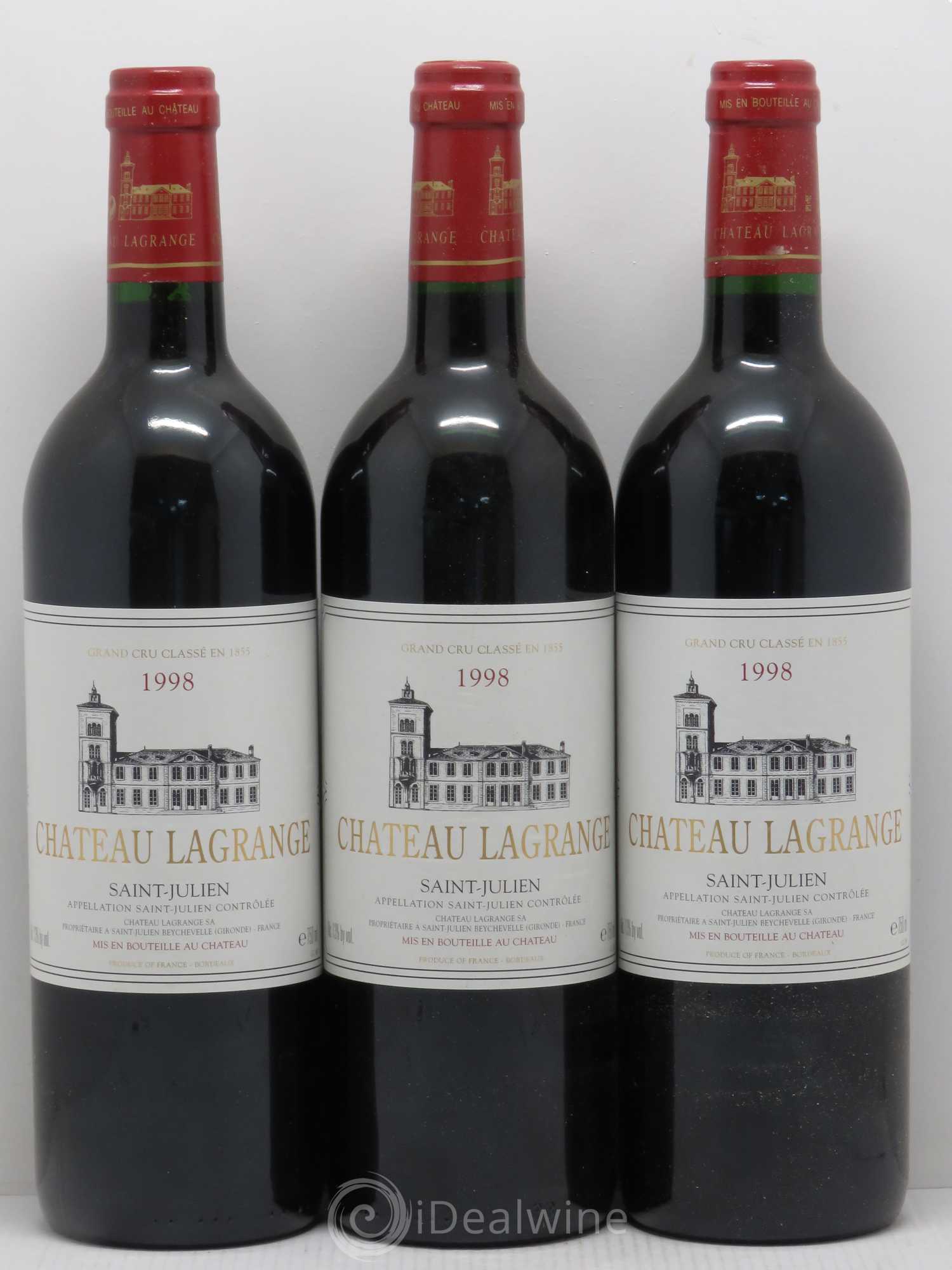 Château Lagrange 3ème Grand Cru Classé 1998 - Lot de 12 bouteilles - 2