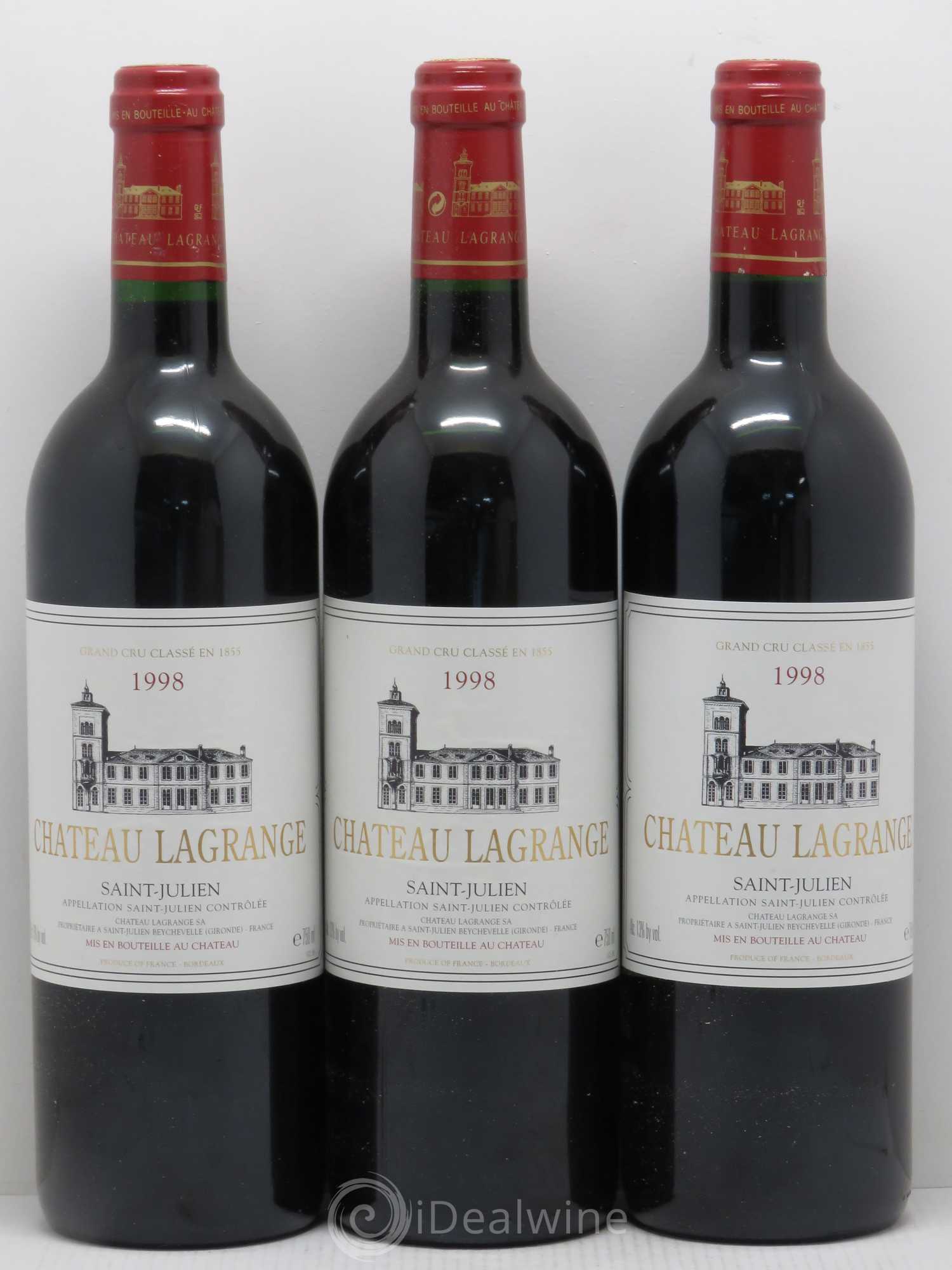 Château Lagrange 3ème Grand Cru Classé 1998 - Lot de 12 bouteilles - 4