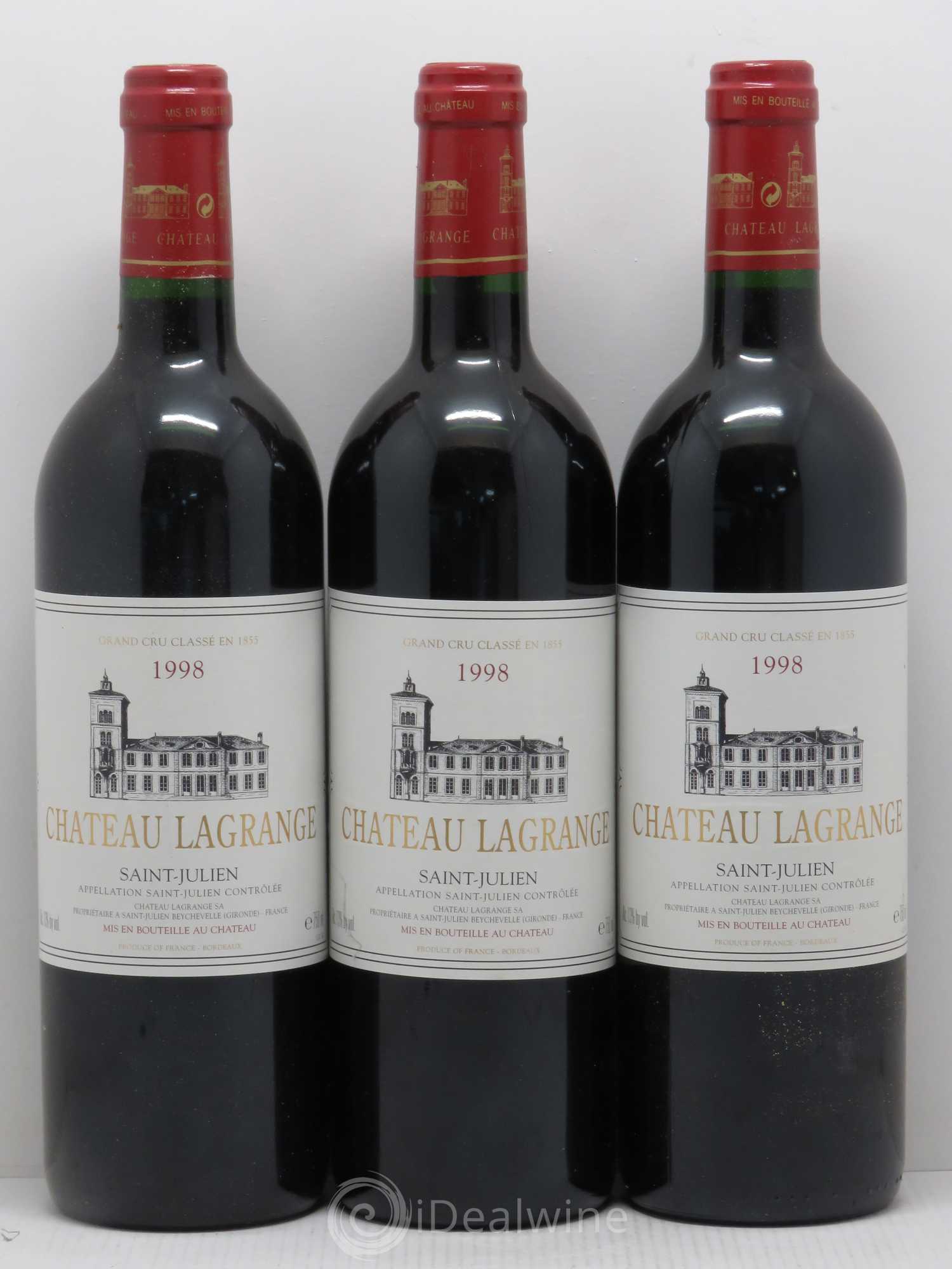 Château Lagrange 3ème Grand Cru Classé 1998 - Lot de 12 bouteilles - 3