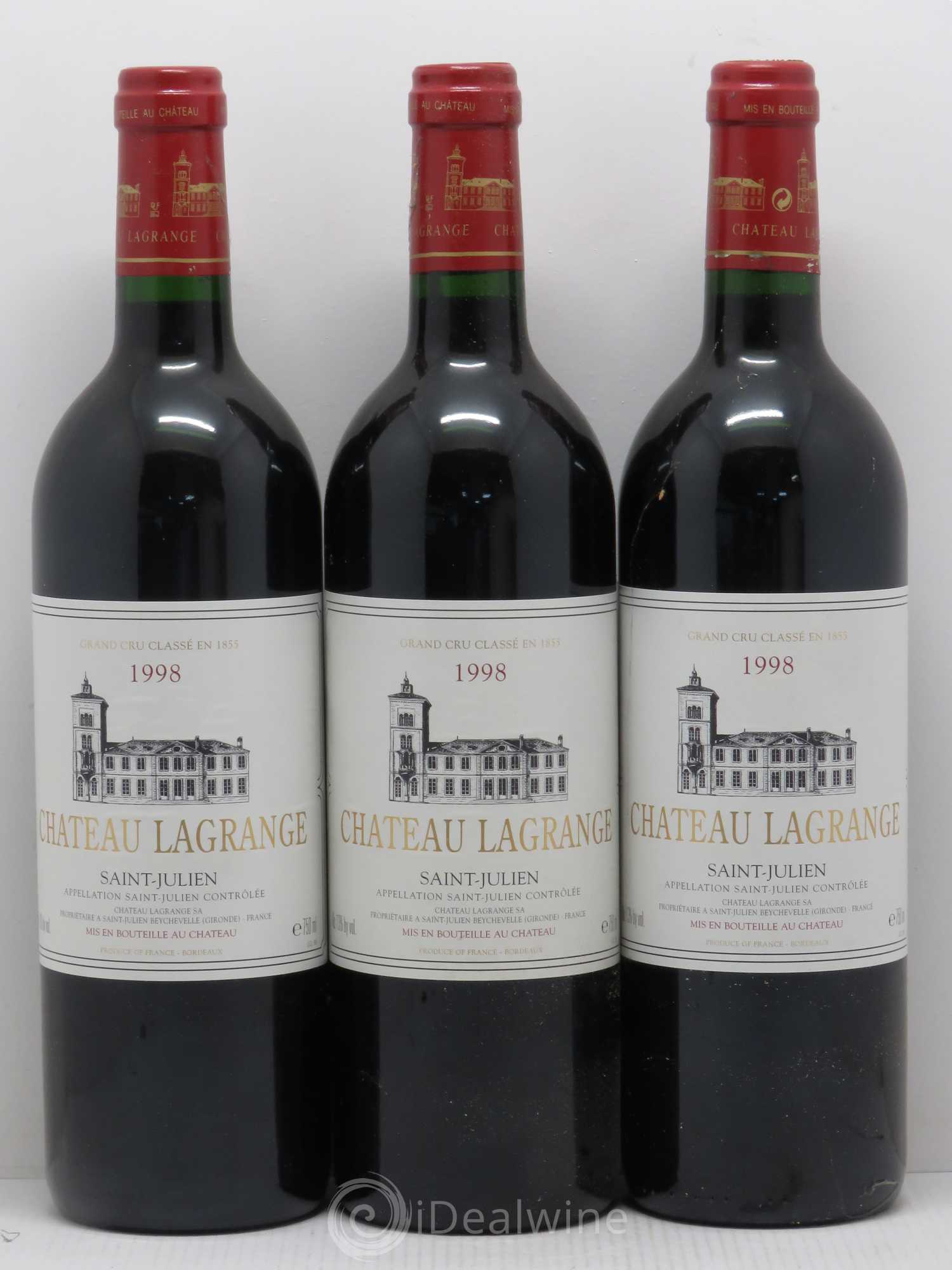 Château Lagrange 3ème Grand Cru Classé 1998 - Lot de 12 bouteilles - 4