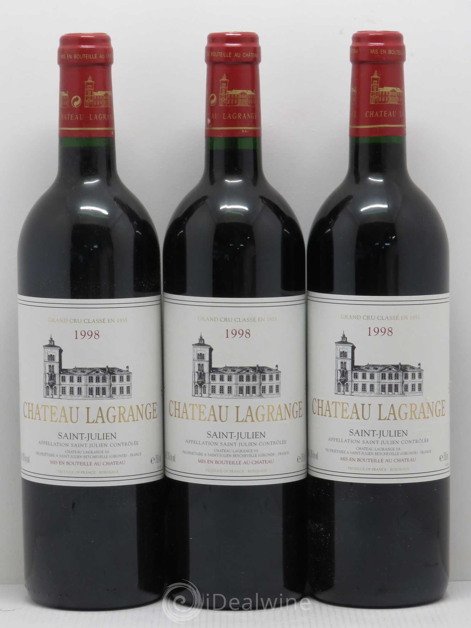 Château Lagrange 3ème Grand Cru Classé 1998 - Lot de 12 bouteilles - 1