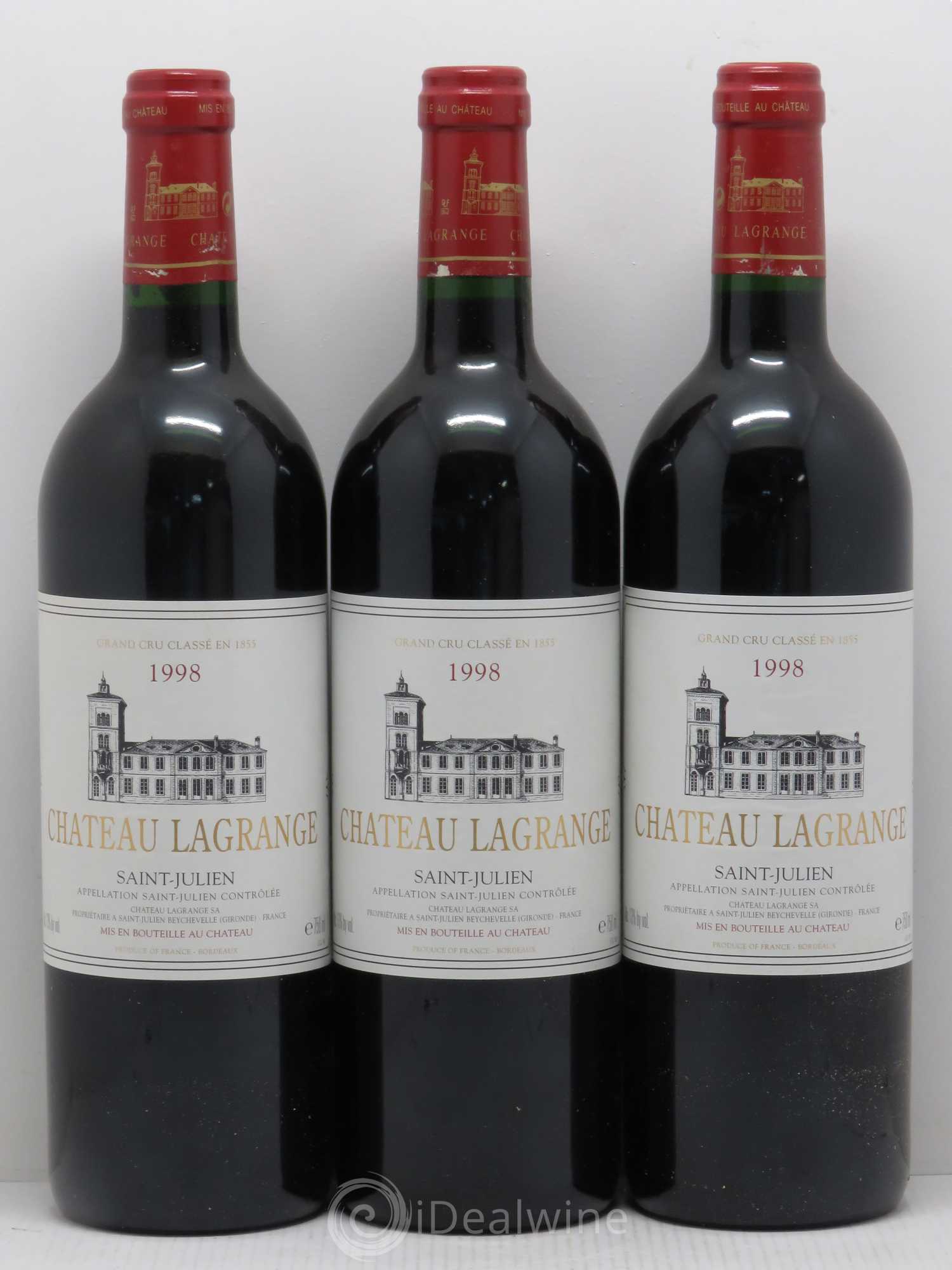 Château Lagrange 3ème Grand Cru Classé 1998 - Lot de 12 bouteilles - 2