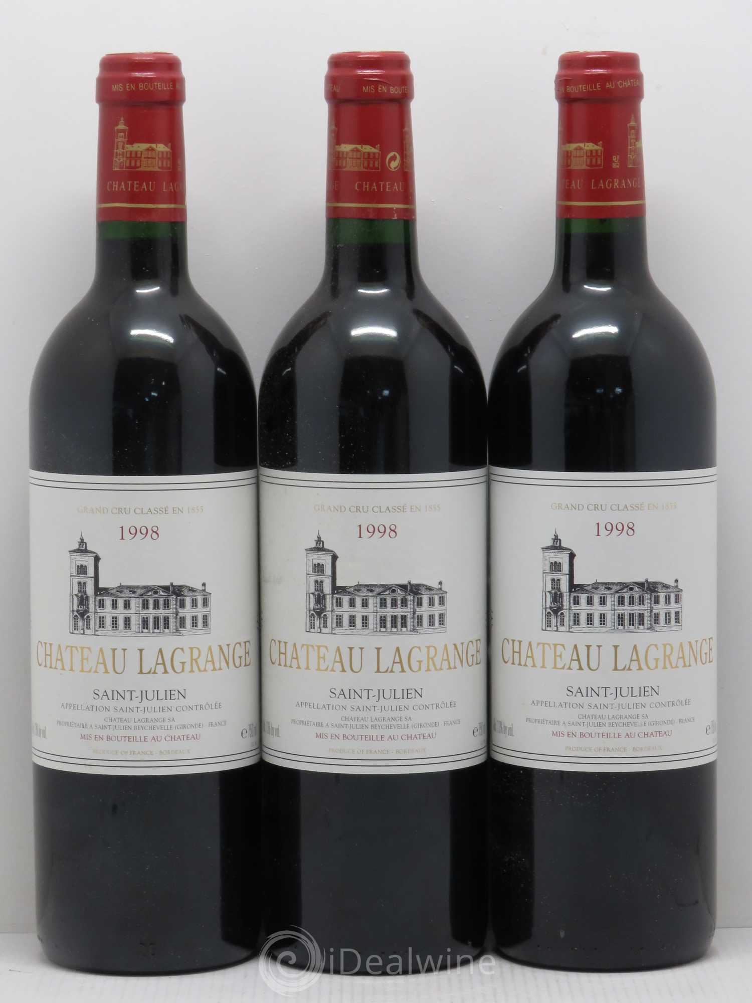 Château Lagrange 3ème Grand Cru Classé 1998 - Lot de 12 bouteilles - 3