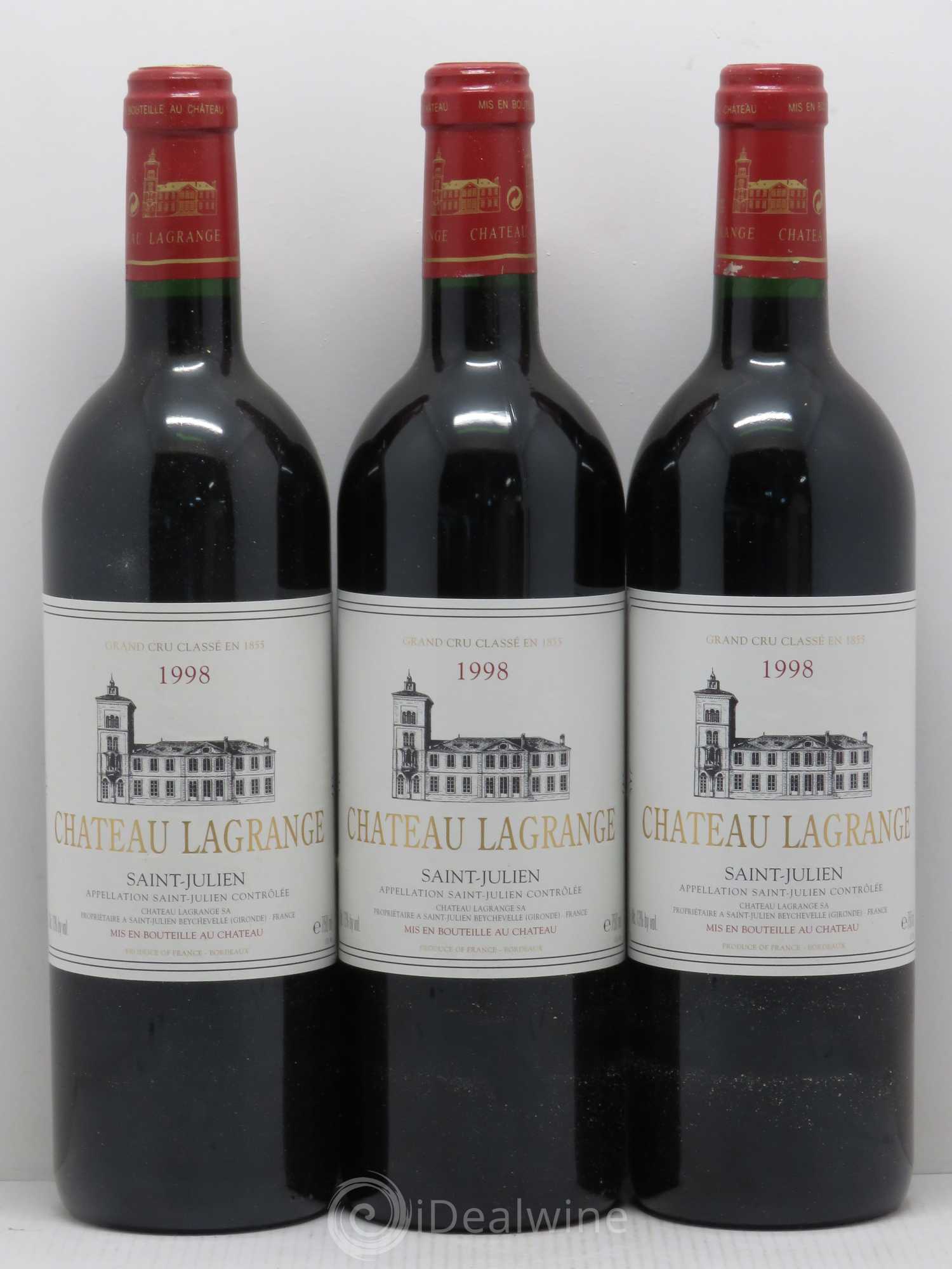 Château Lagrange 3ème Grand Cru Classé 1998 - Lot de 12 bouteilles - 4